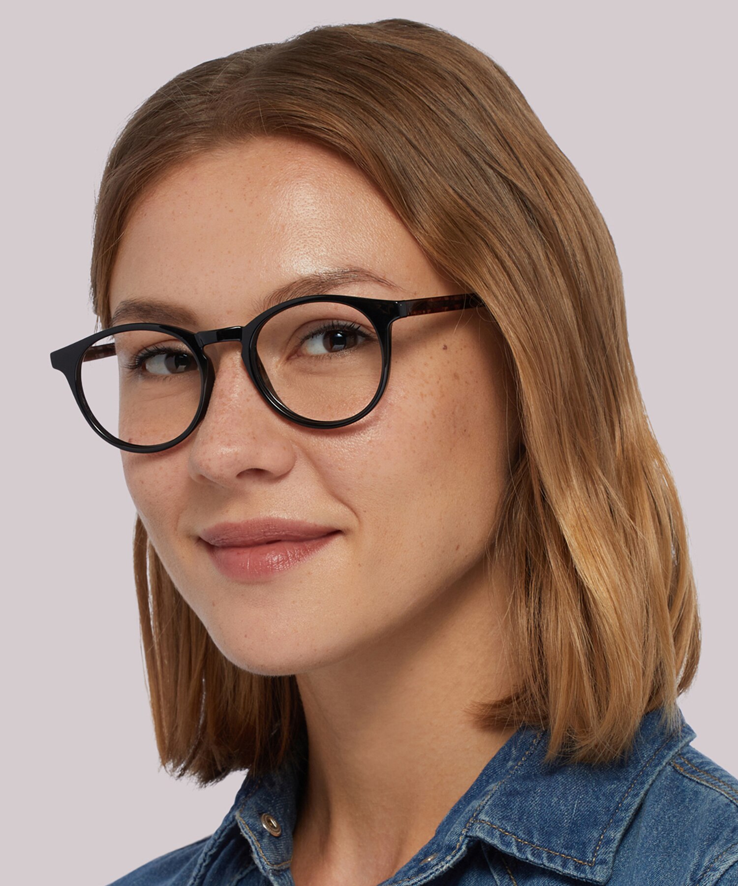 Deon Phantos Black Full Rim Eyeglasses 3 Deon Phantos Black Full Rim Eyeglasses