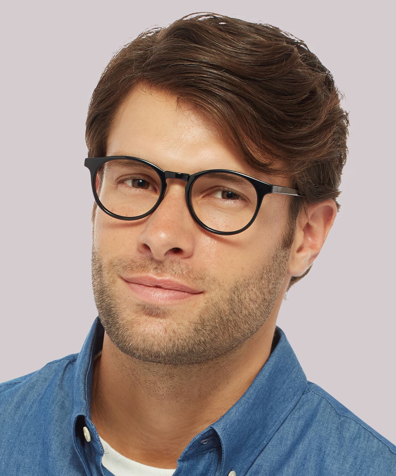 Deon Phantos Black Full Rim Eyeglasses 4 Deon Phantos Black Full Rim Eyeglasses