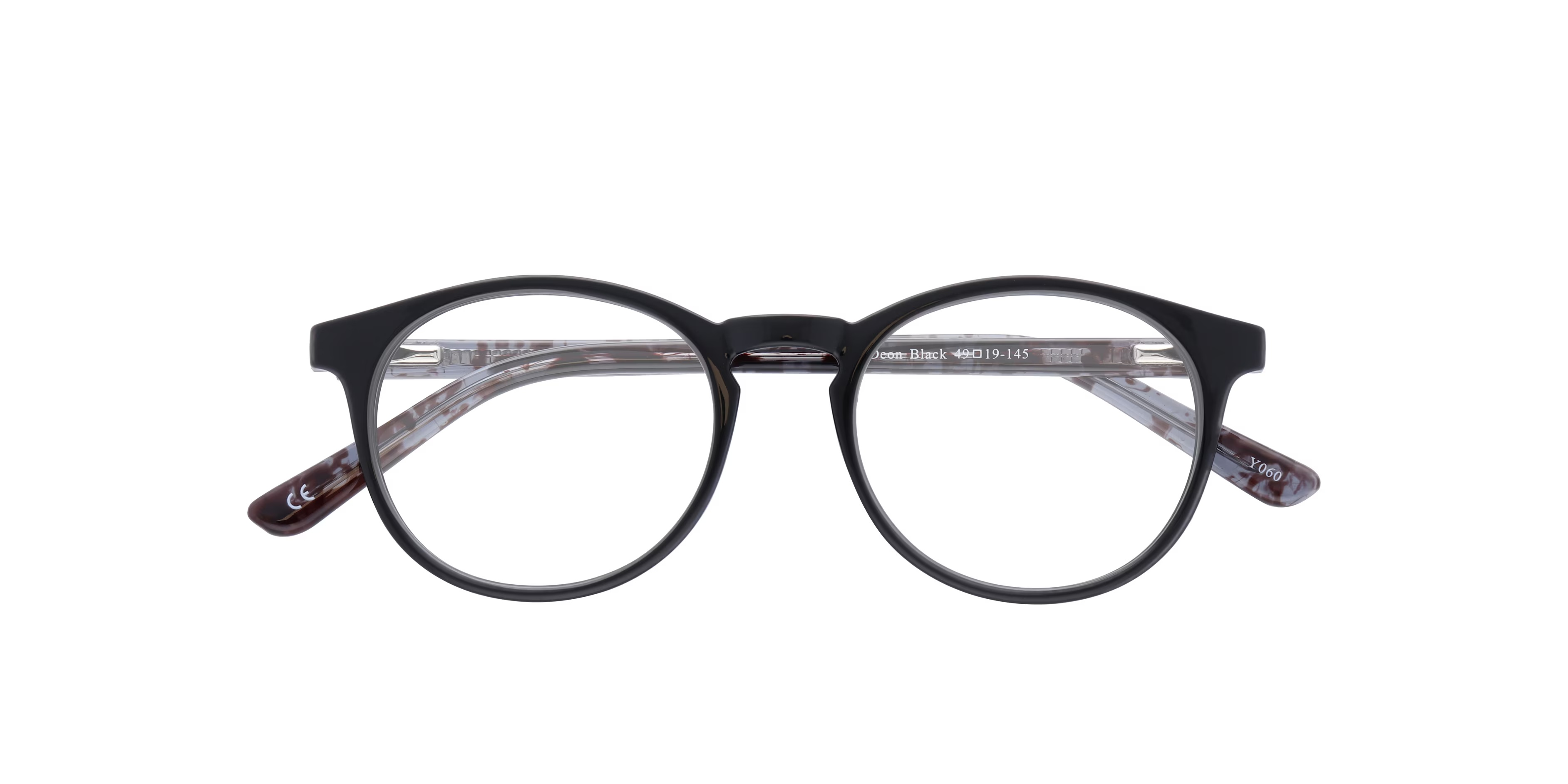 Deon Phantos Black Full Rim Eyeglasses 8 Deon Phantos Black Full Rim Eyeglasses