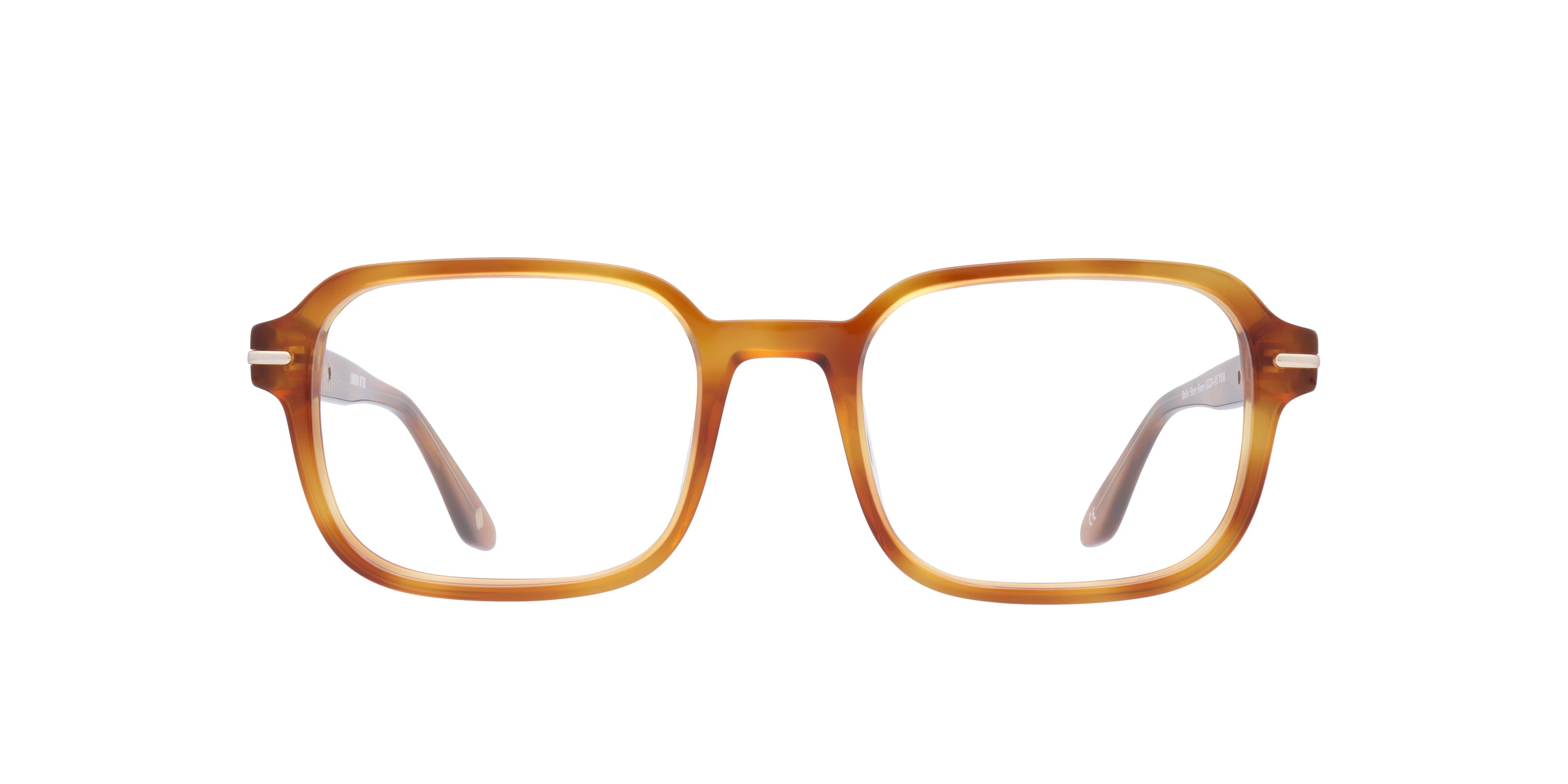 Dollis Oval Shiny Honey Full Rim Eyeglasses