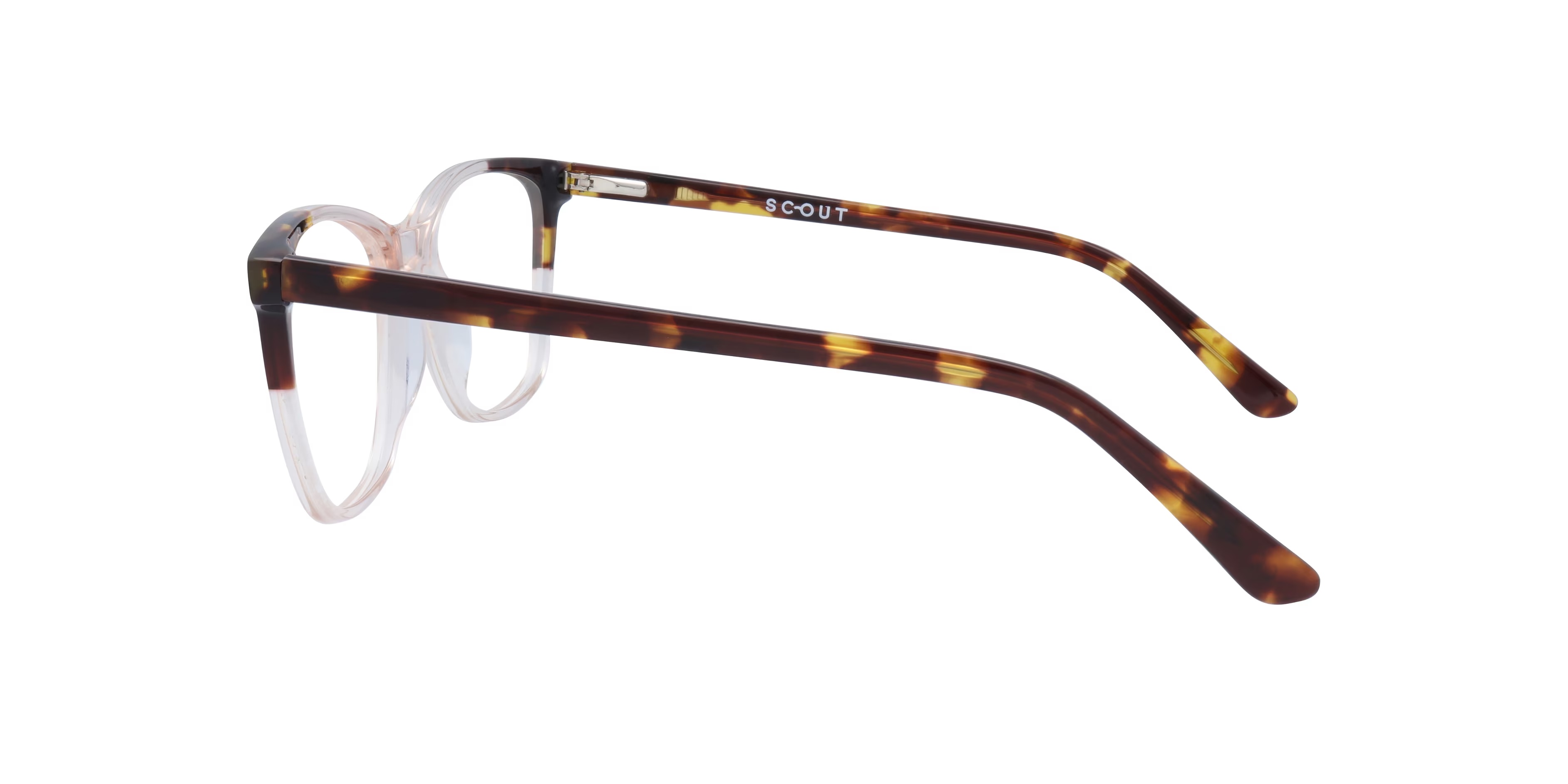 Dakota Rectangle Crystal Nude & Havana Glasses for Women 5 Dakota Rectangle Crystal Nude & Havana Glasses for Women