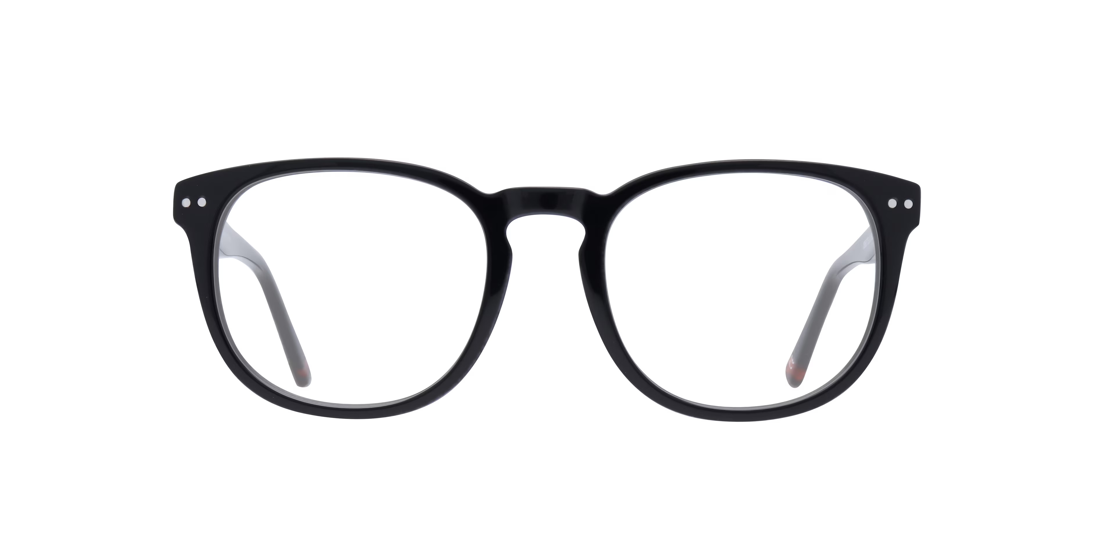 Orbetello Round Black Glasses for Men 1 Orbetello Round Black Glasses for Men