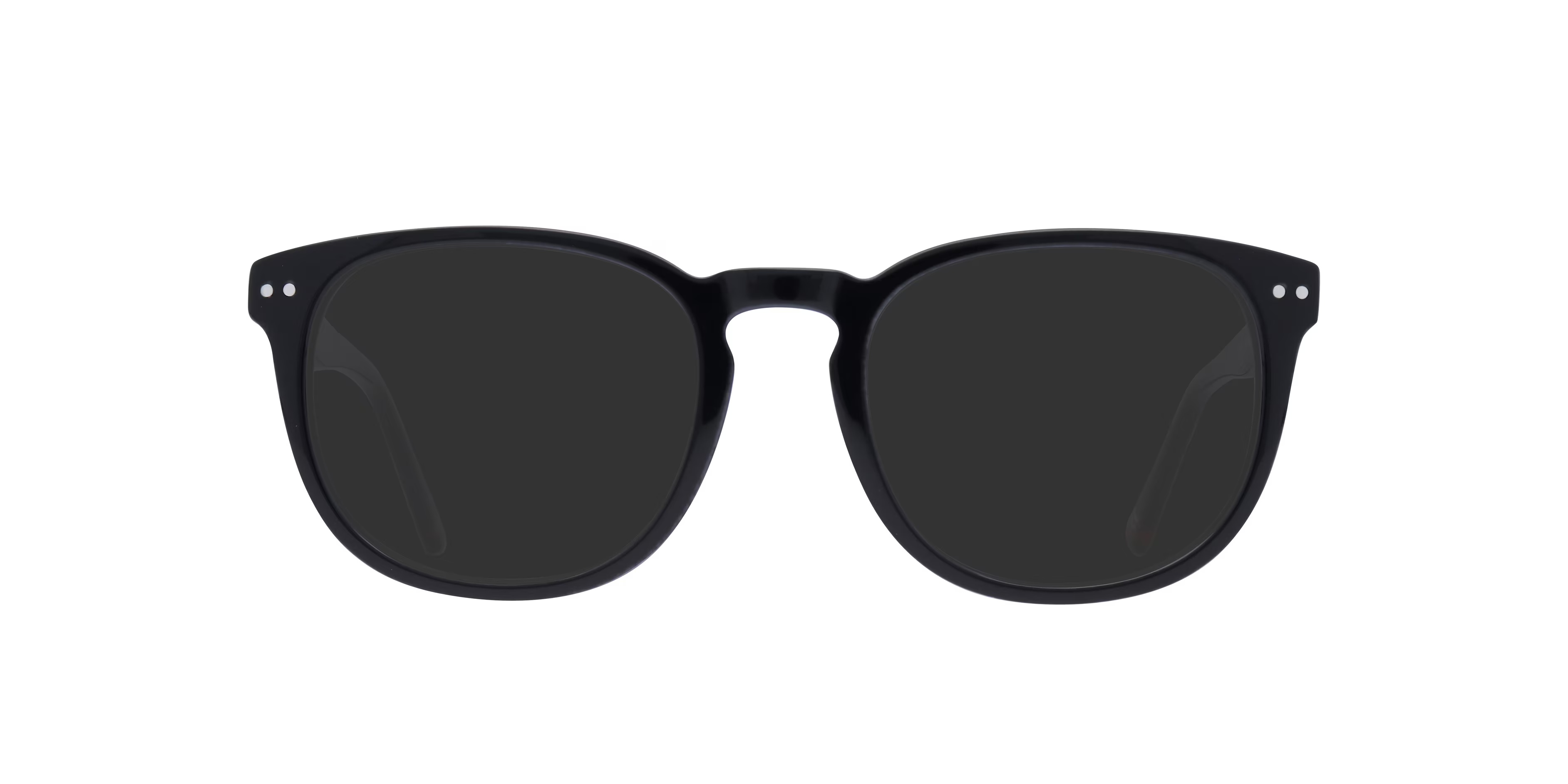 Orbetello Round Black Glasses for Men 7 Orbetello Round Black Glasses for Men