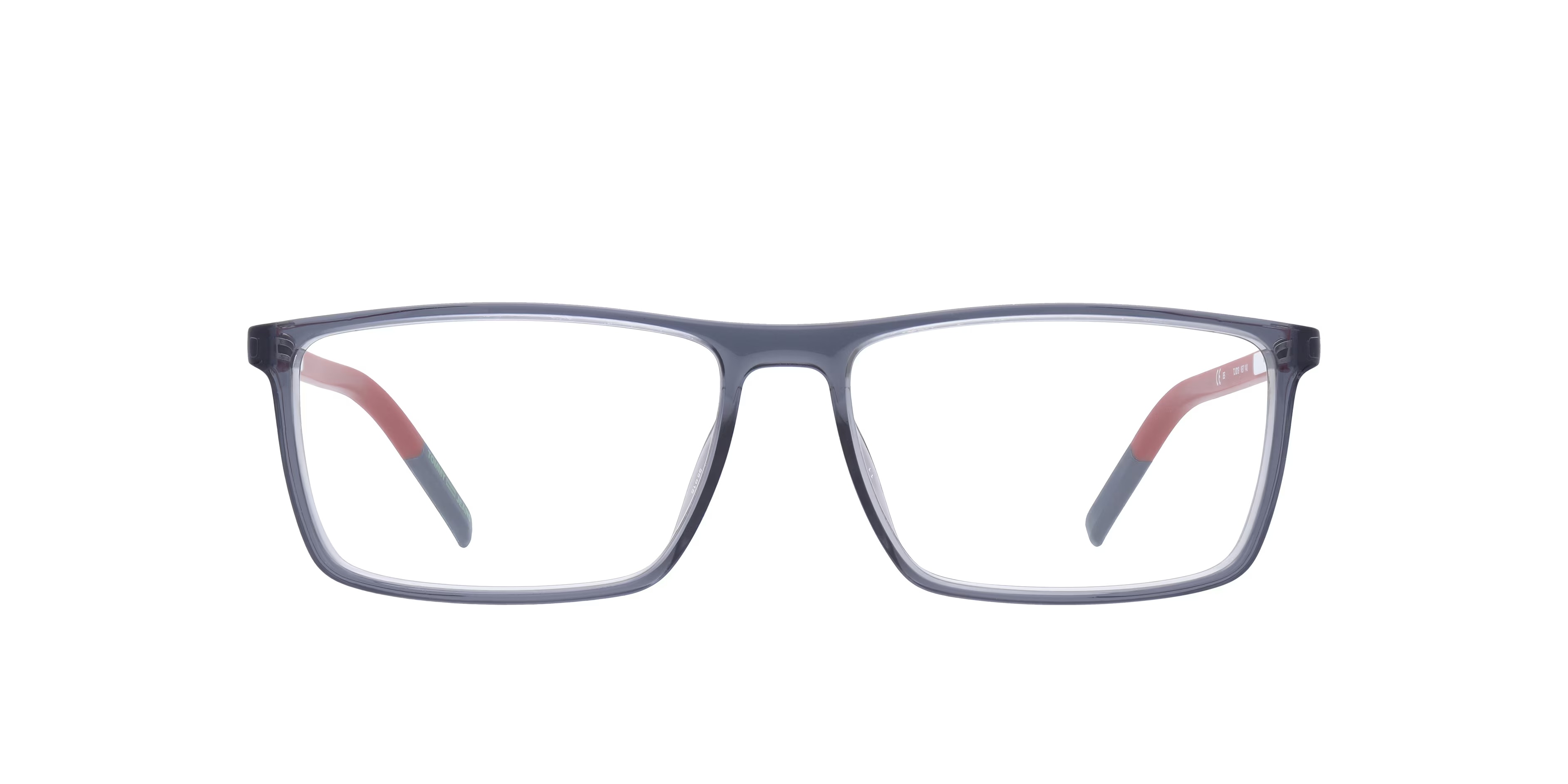 TJ 0019 - Rectangle Grey Frame Glasses For Men