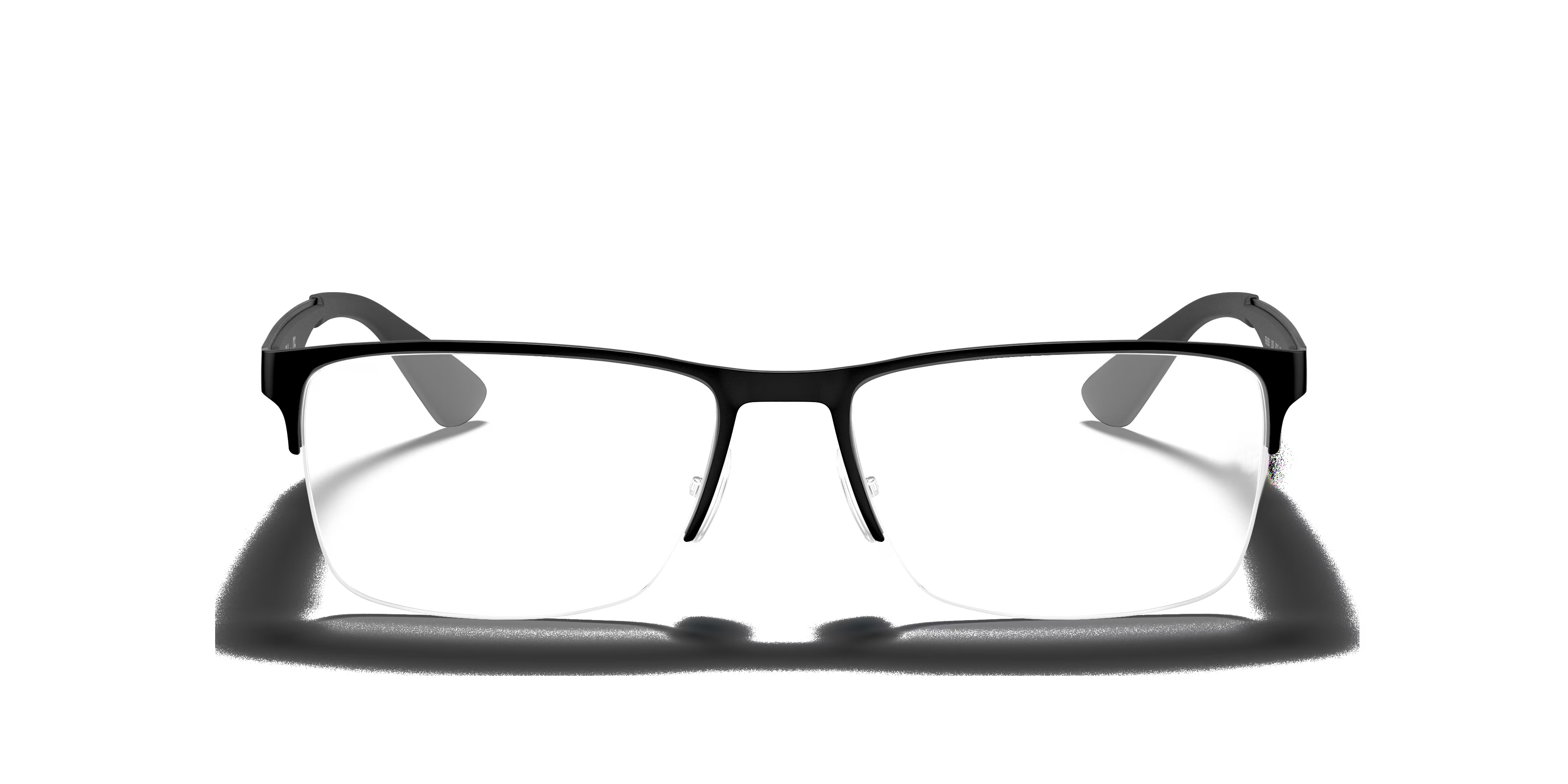 RB6335 - Rectangle Black Frame Eyeglasses