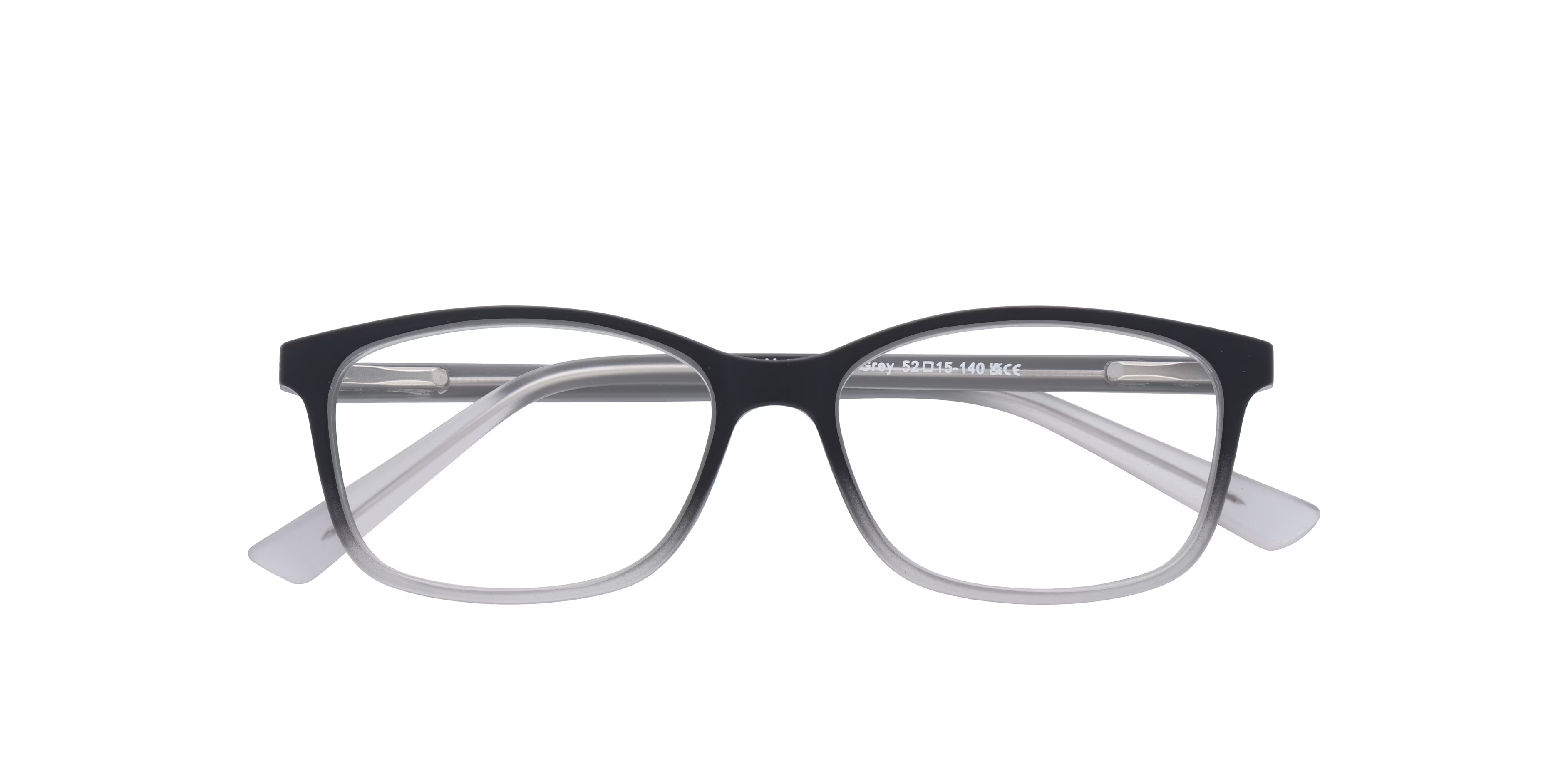 Dakari Rectangle Matte Black Grey Full Rim Eyeglasses 8 Dakari Rectangle Matte Black Grey Full Rim Eyeglasses