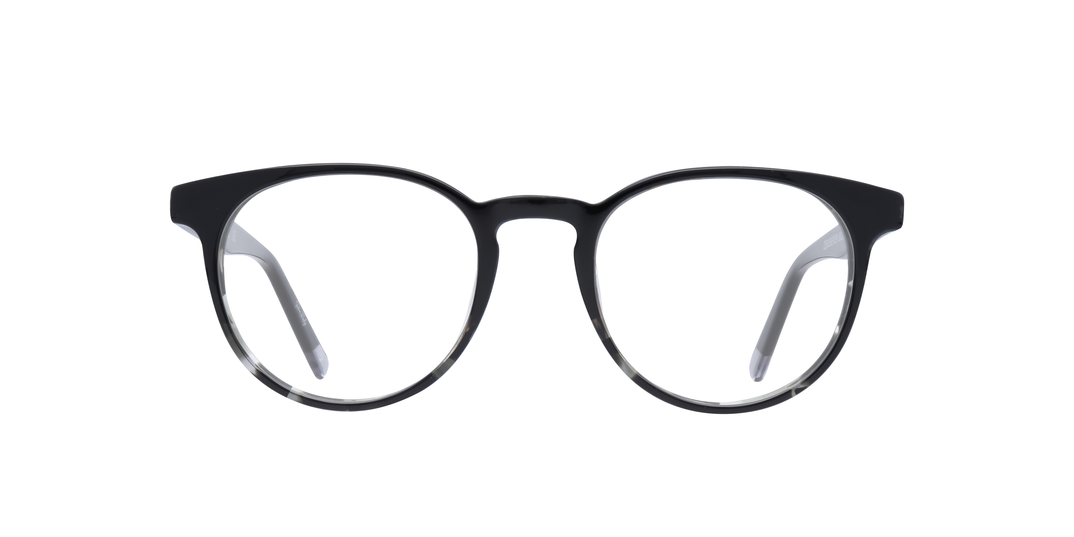 ZEROSEVEN Round Black Full Rim Eyeglasses 1 ZEROSEVEN Round Black Full Rim Eyeglasses