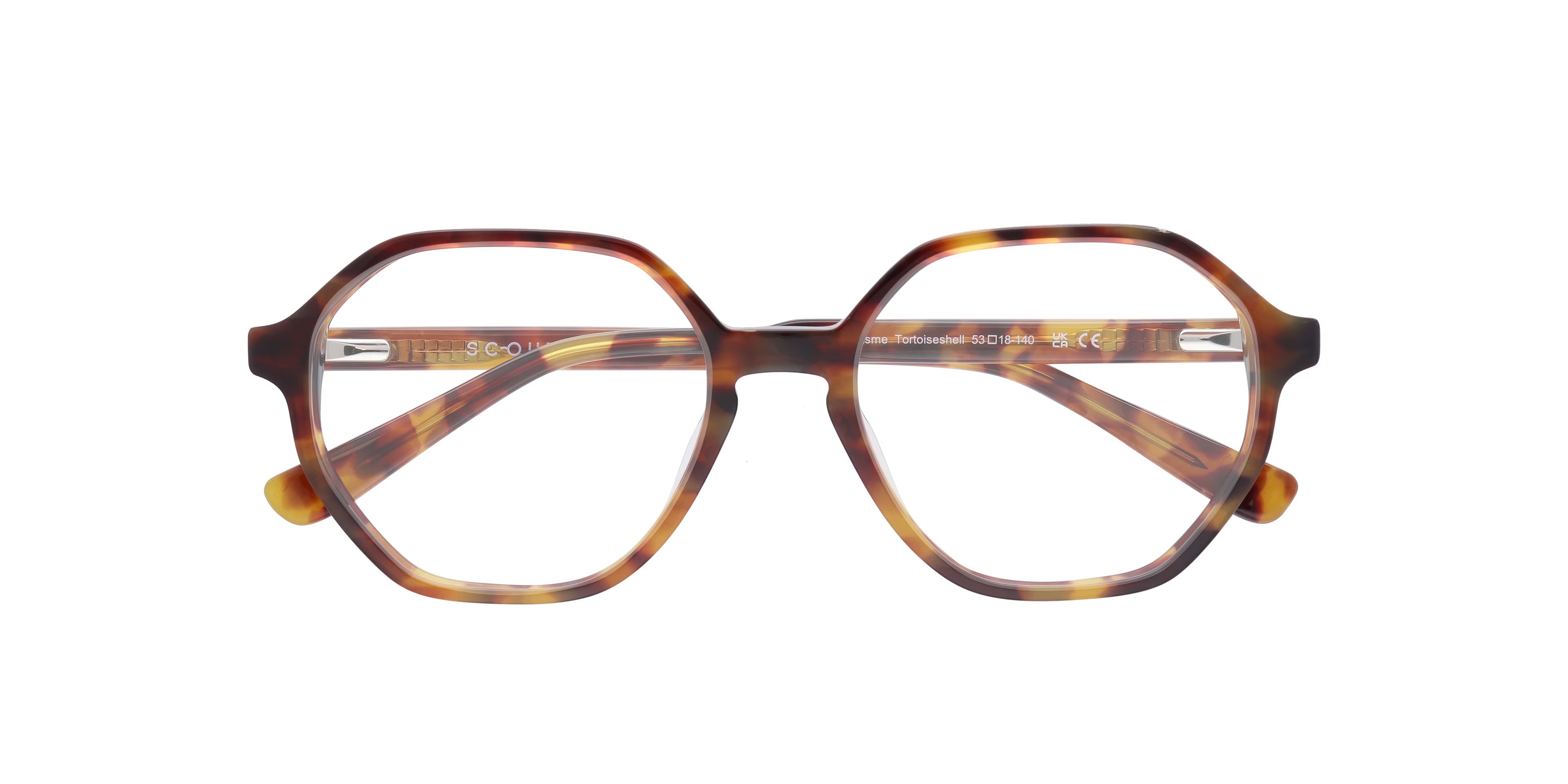 Esme Rectangle Tortoise Glasses for Women 6 Esme Rectangle Tortoise Glasses for Women