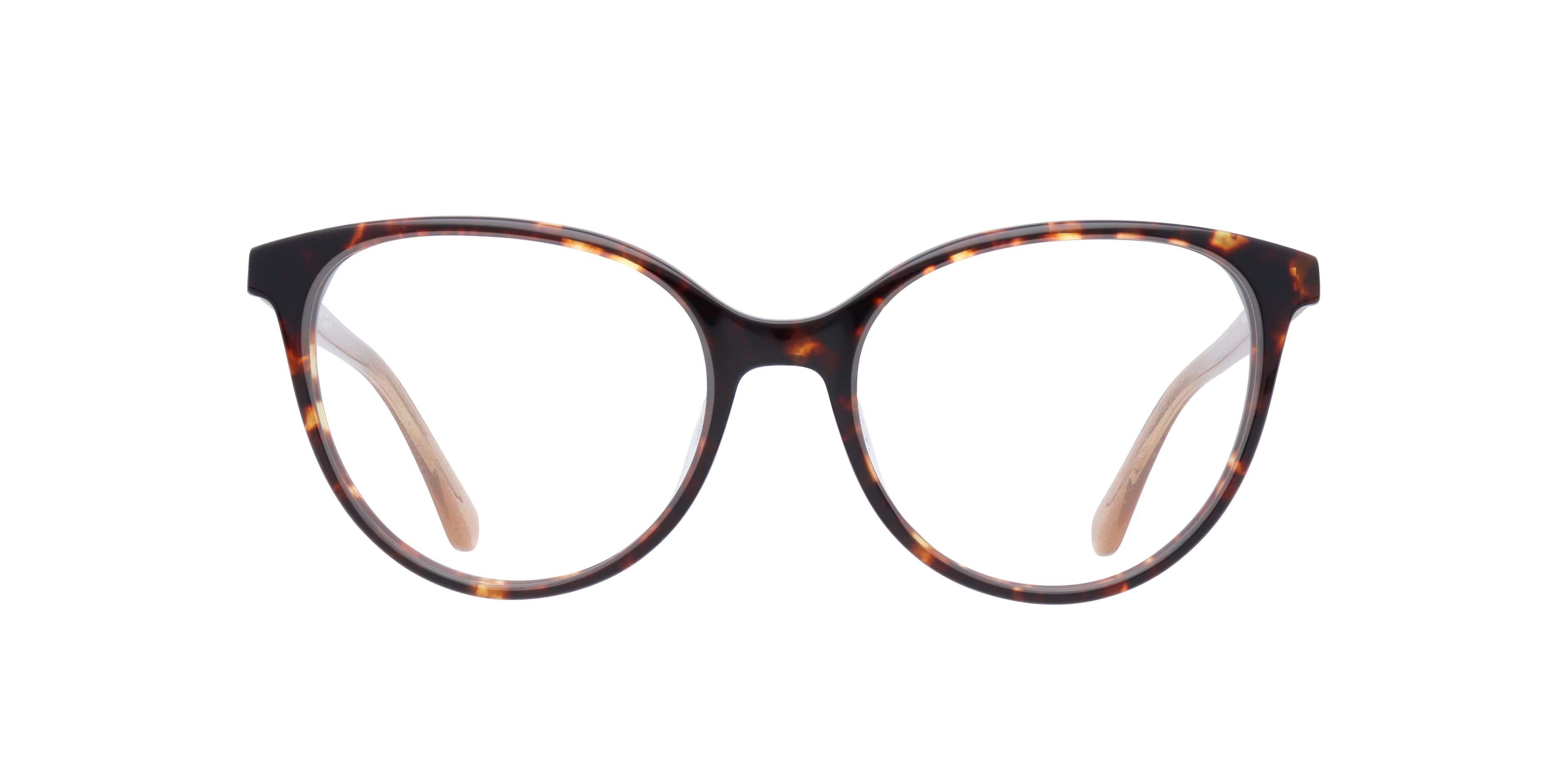 Adelle K3 - Oval Tortoise Frame Glasses For Women