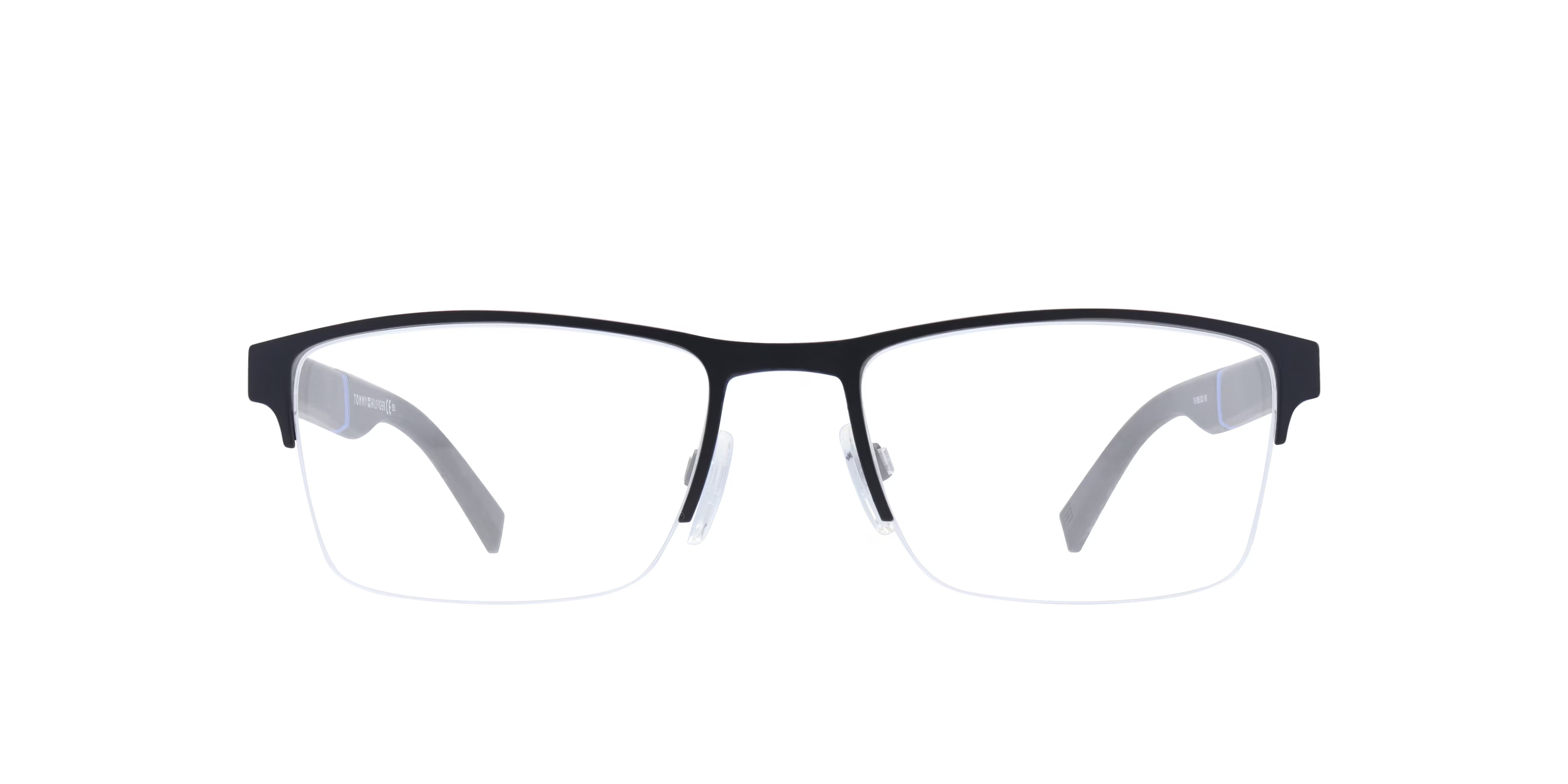 TH 1905 - Rectangle Black Frame Glasses For Men