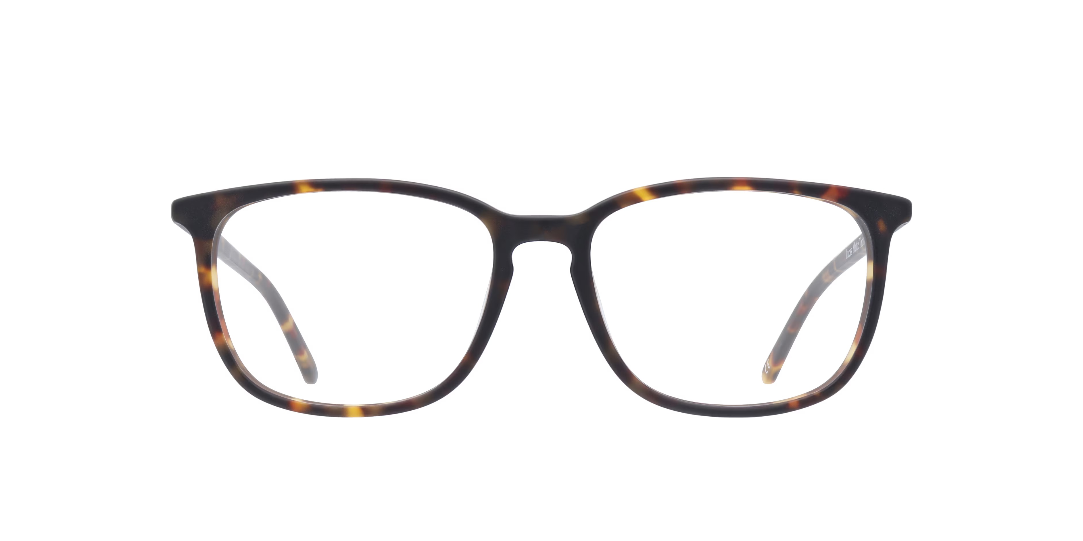 Lucas Rectangle Matte Tortoise Full Rim Eyeglasses