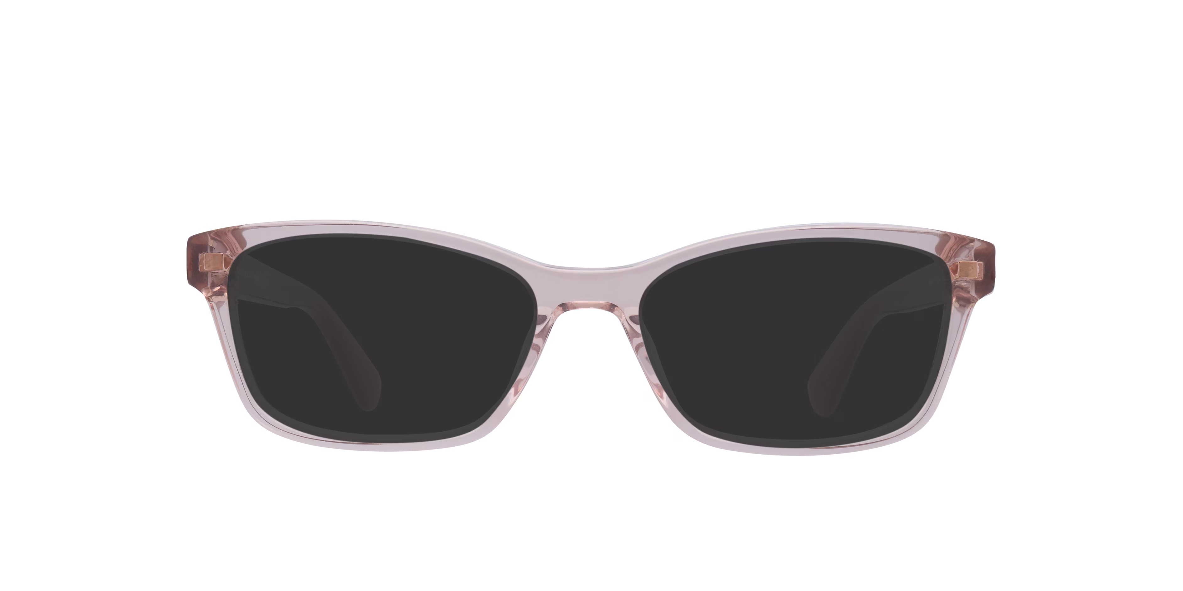 Renne - Rectangle Brown Light Frame Glasses For Women 7 Renne - Rectangle Brown Light Frame Glasses For Women