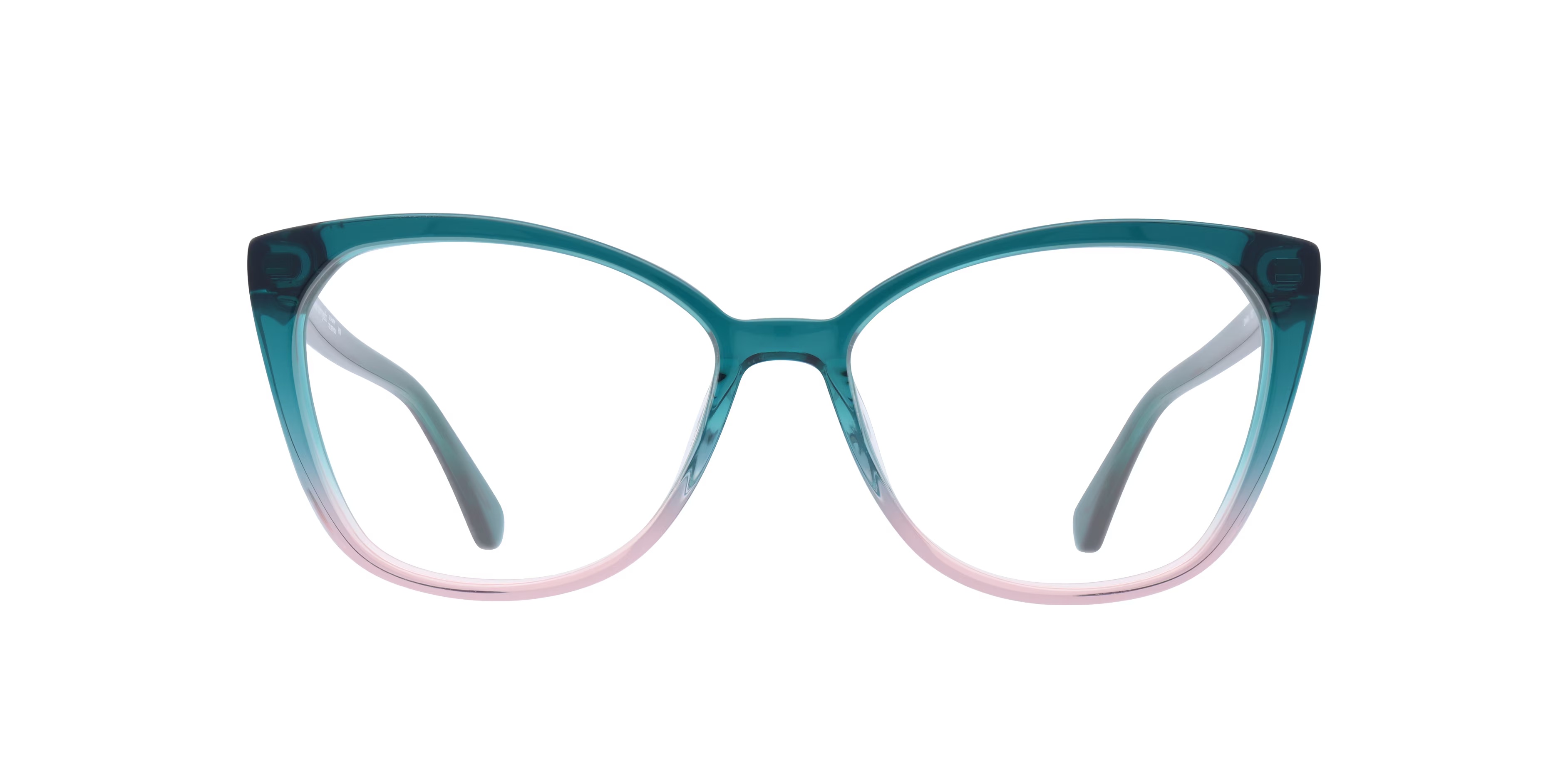 Zahra - Cat Eye Green Frame Glasses For Women