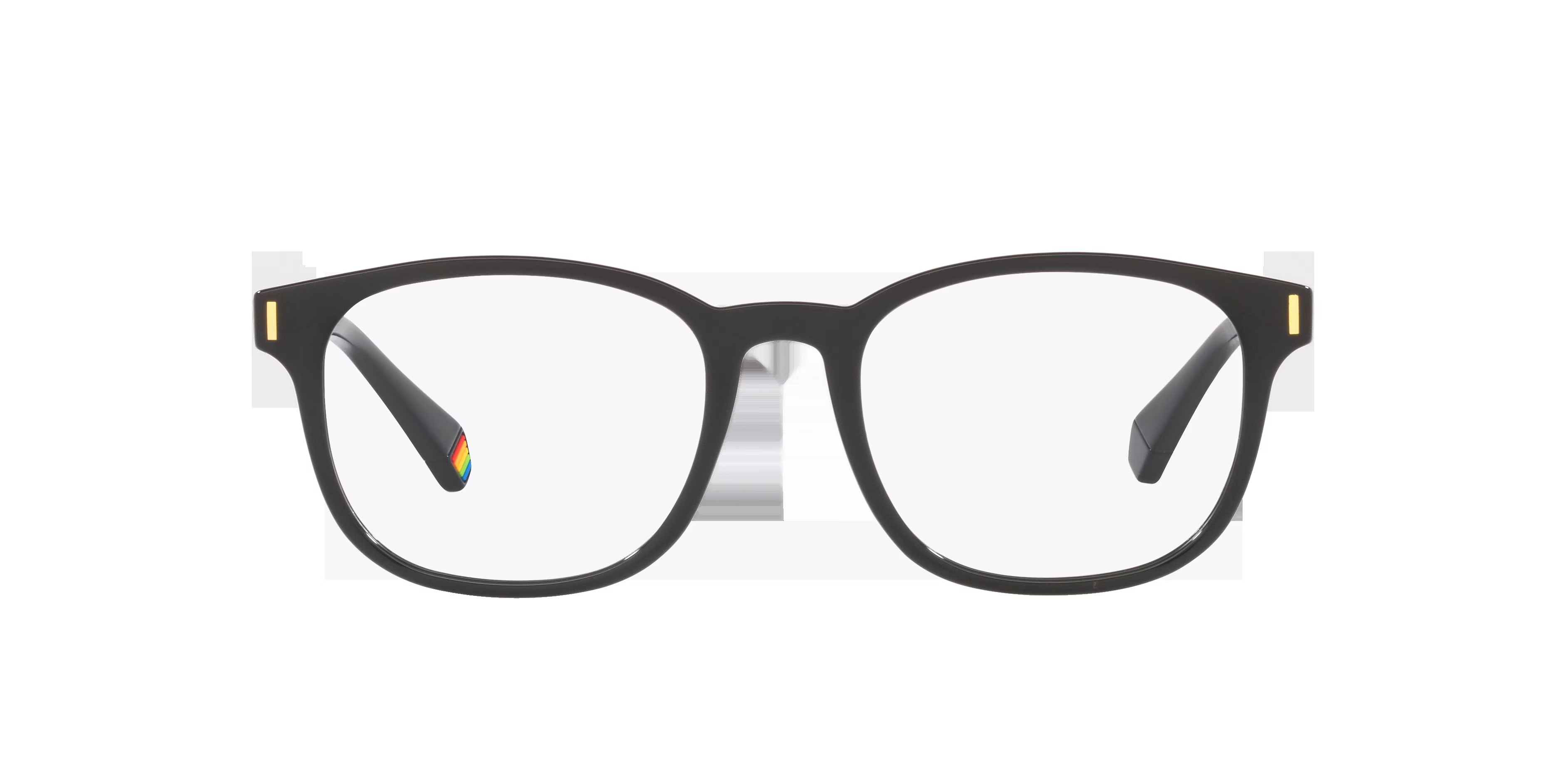 PLD D453 Square Black Glasses for Men 1 PLD D453 Square Black Glasses for Men