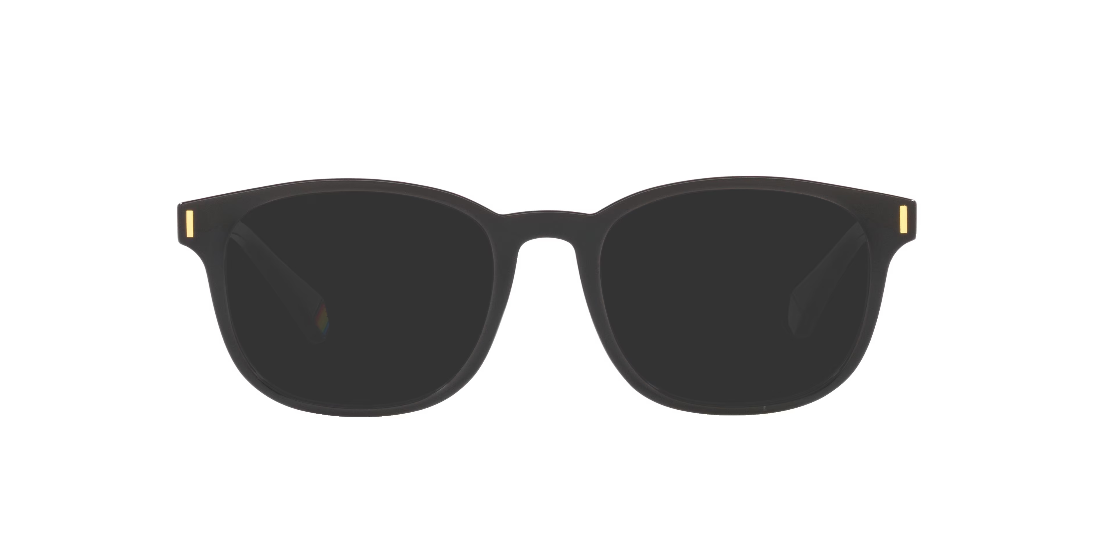PLD D453 Square Black Glasses for Men 8 PLD D453 Square Black Glasses for Men
