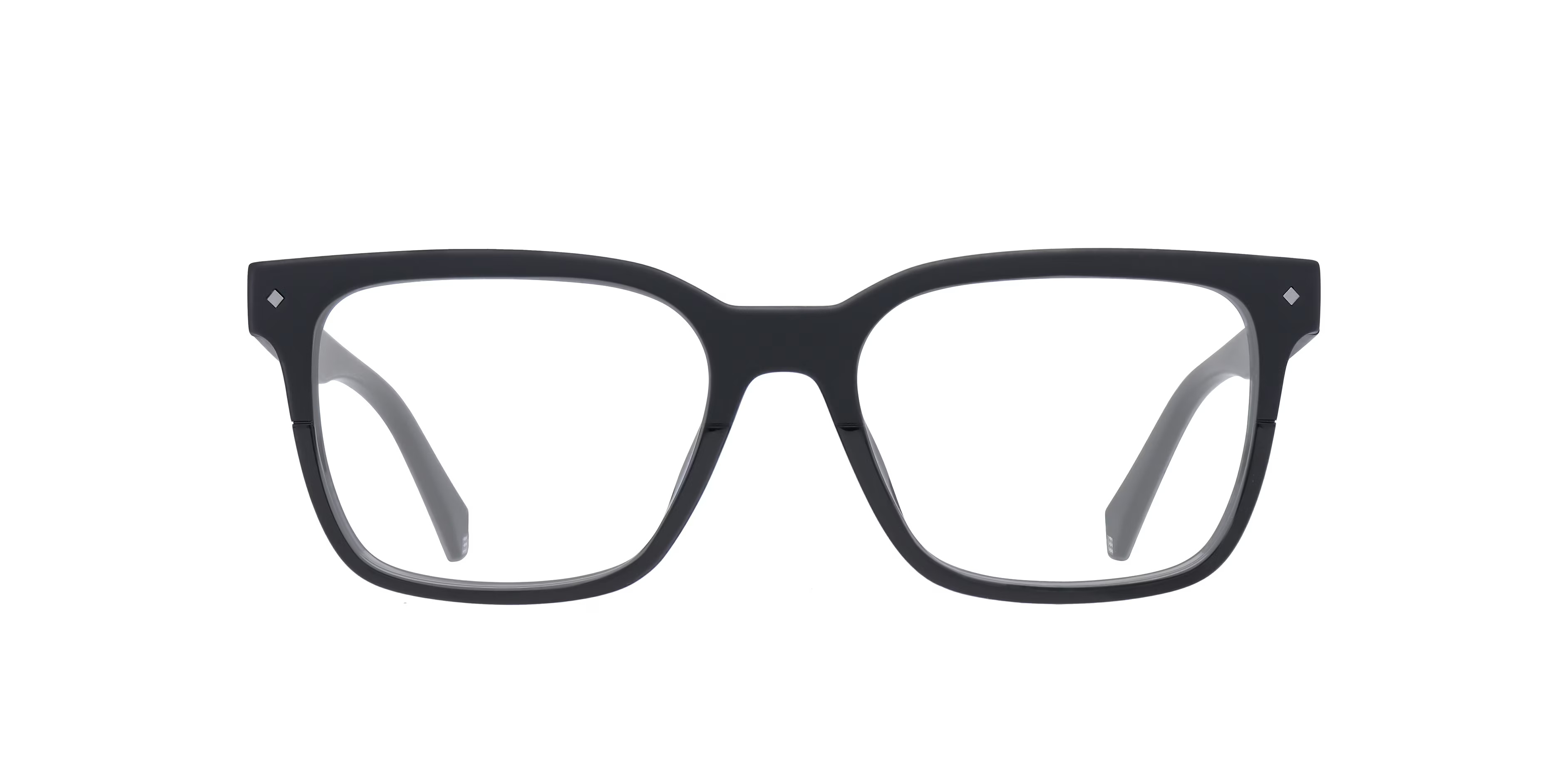 PLD D343 Square Black Glasses for Men
