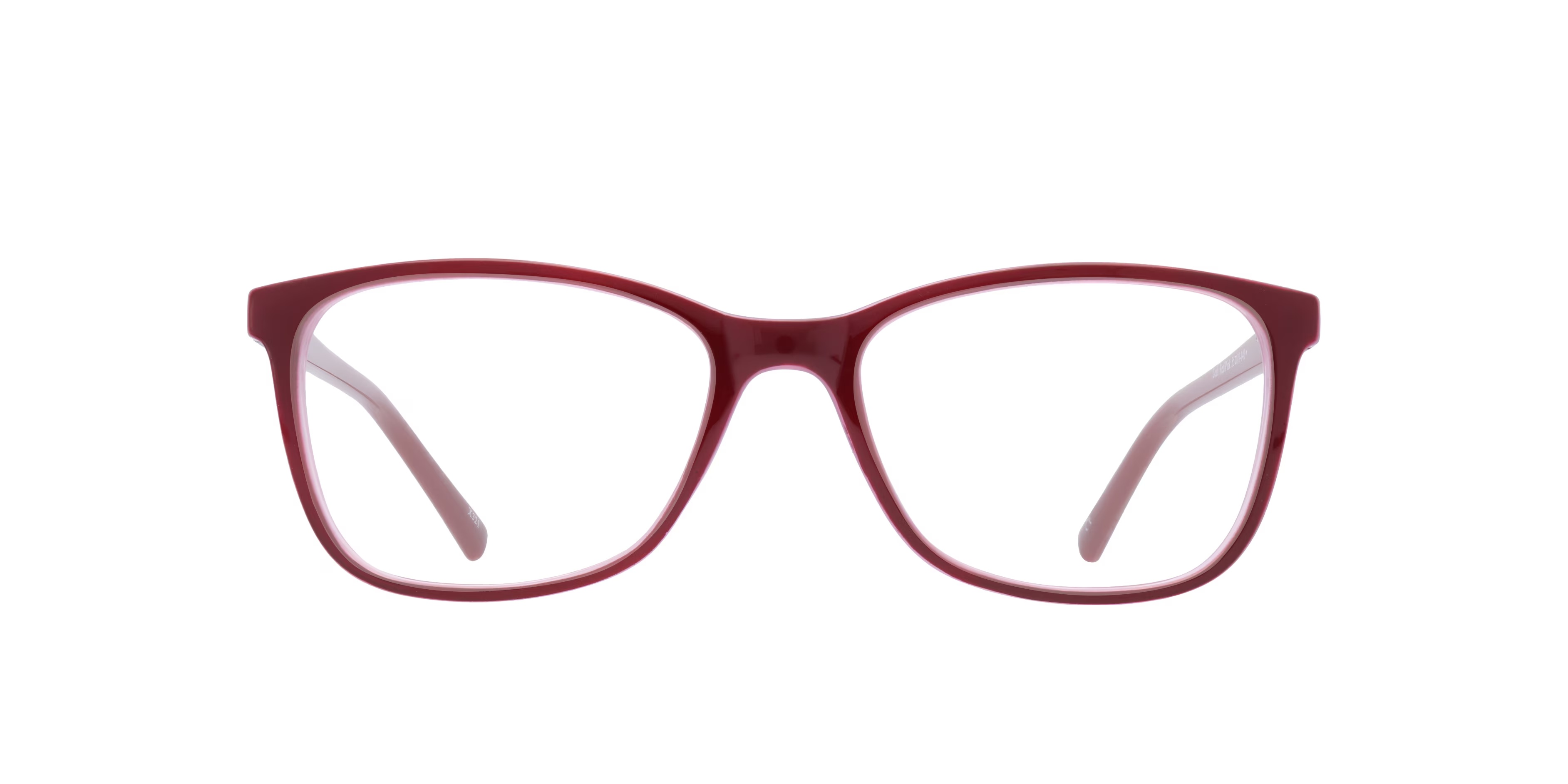 Leah Rectangle Red & Pink Glasses for Women