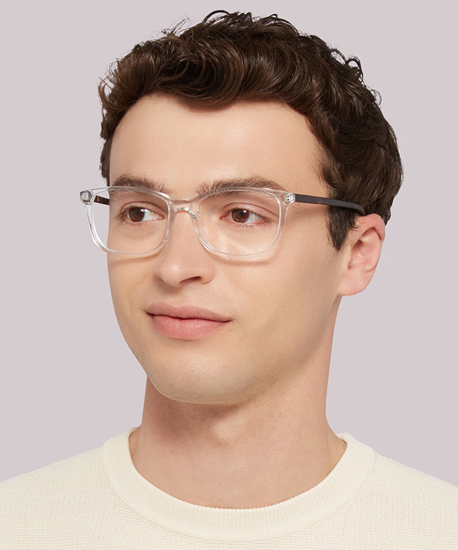 Willow Rectangle Crystal Glasses for Men 3 Willow Rectangle Crystal Glasses for Men