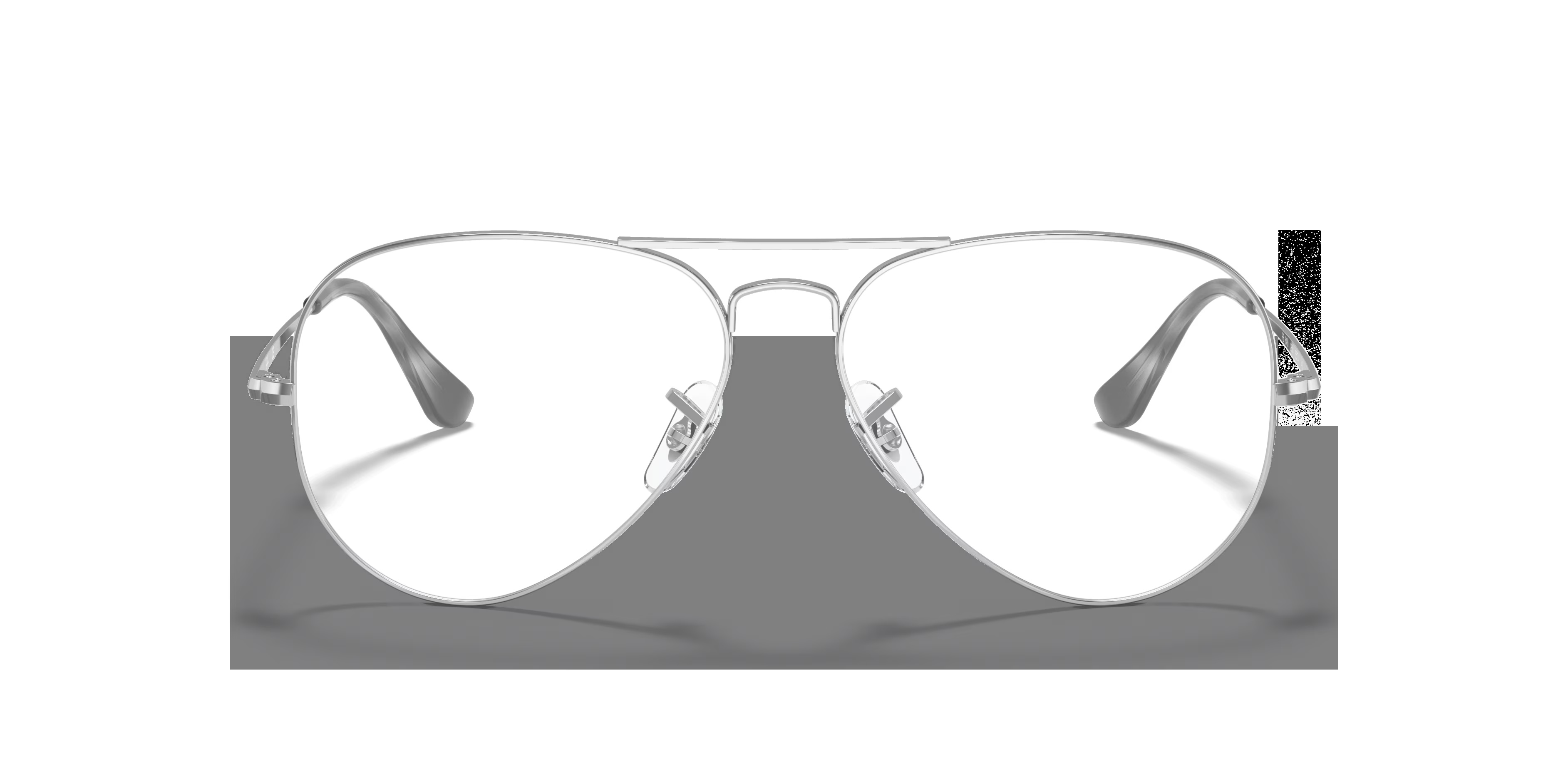 RB6489 - Pilot Silver Frame Eyeglasses