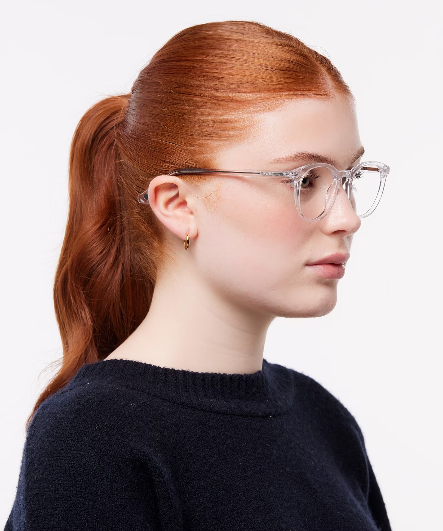 Gibson Phantos Crystal Full Rim Eyeglasses 3 Gibson Phantos Crystal Full Rim Eyeglasses