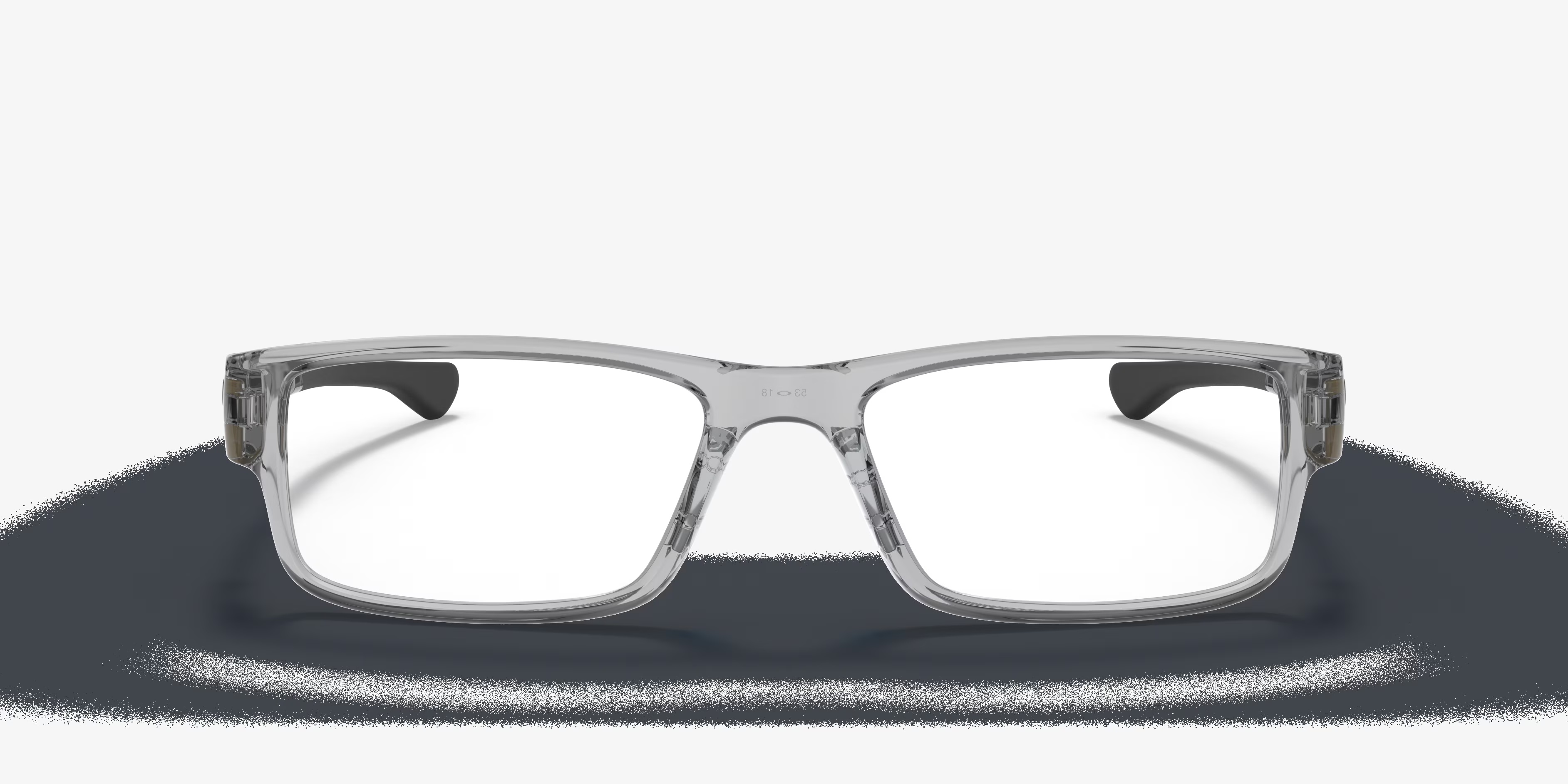 Airdropâ¢ - Rectangle Grey Shadow Frame Glasses For Men