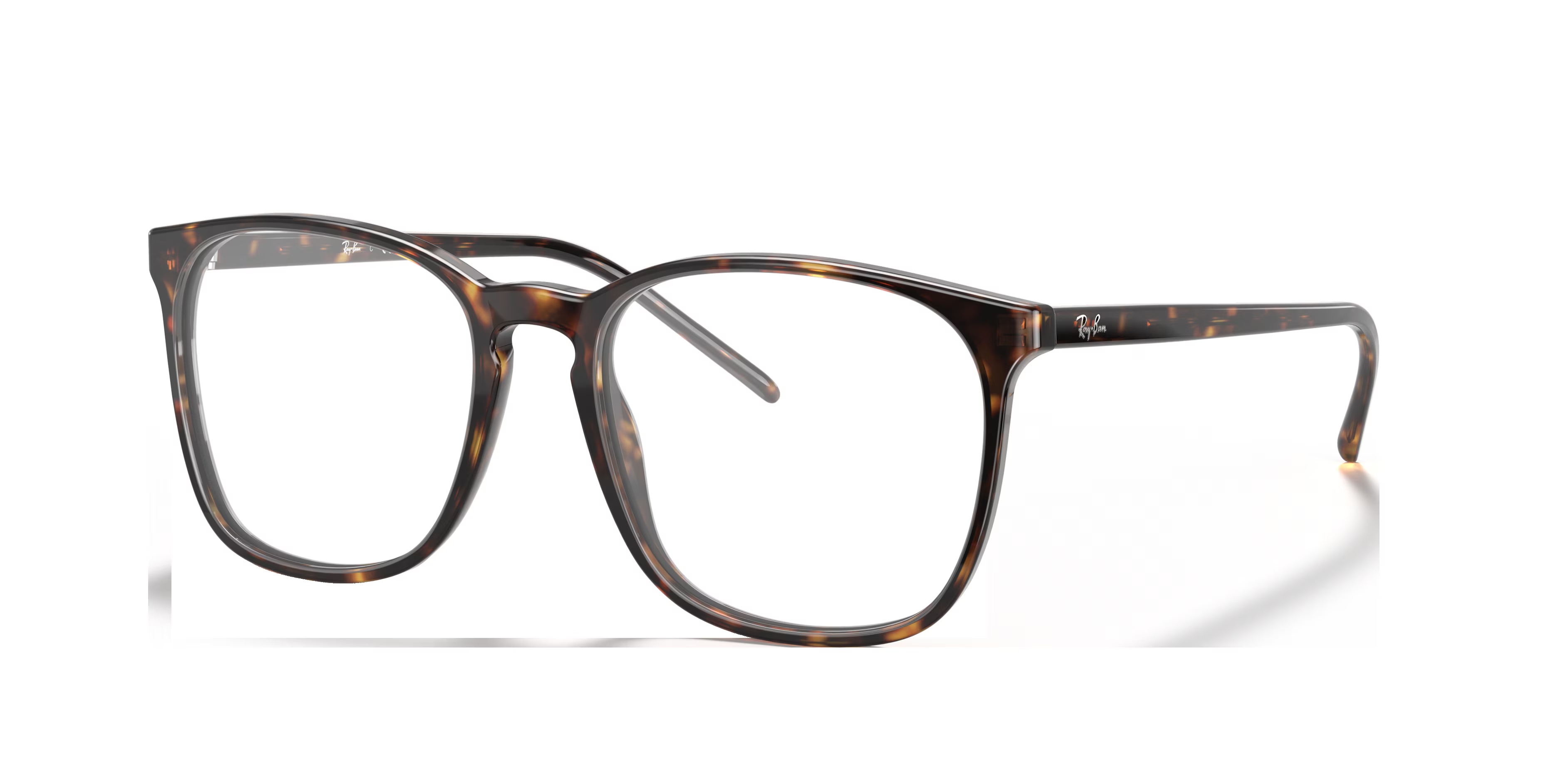 RB5387 - Square Havana Frame Eyeglasses 6 RB5387 - Square Havana Frame Eyeglasses