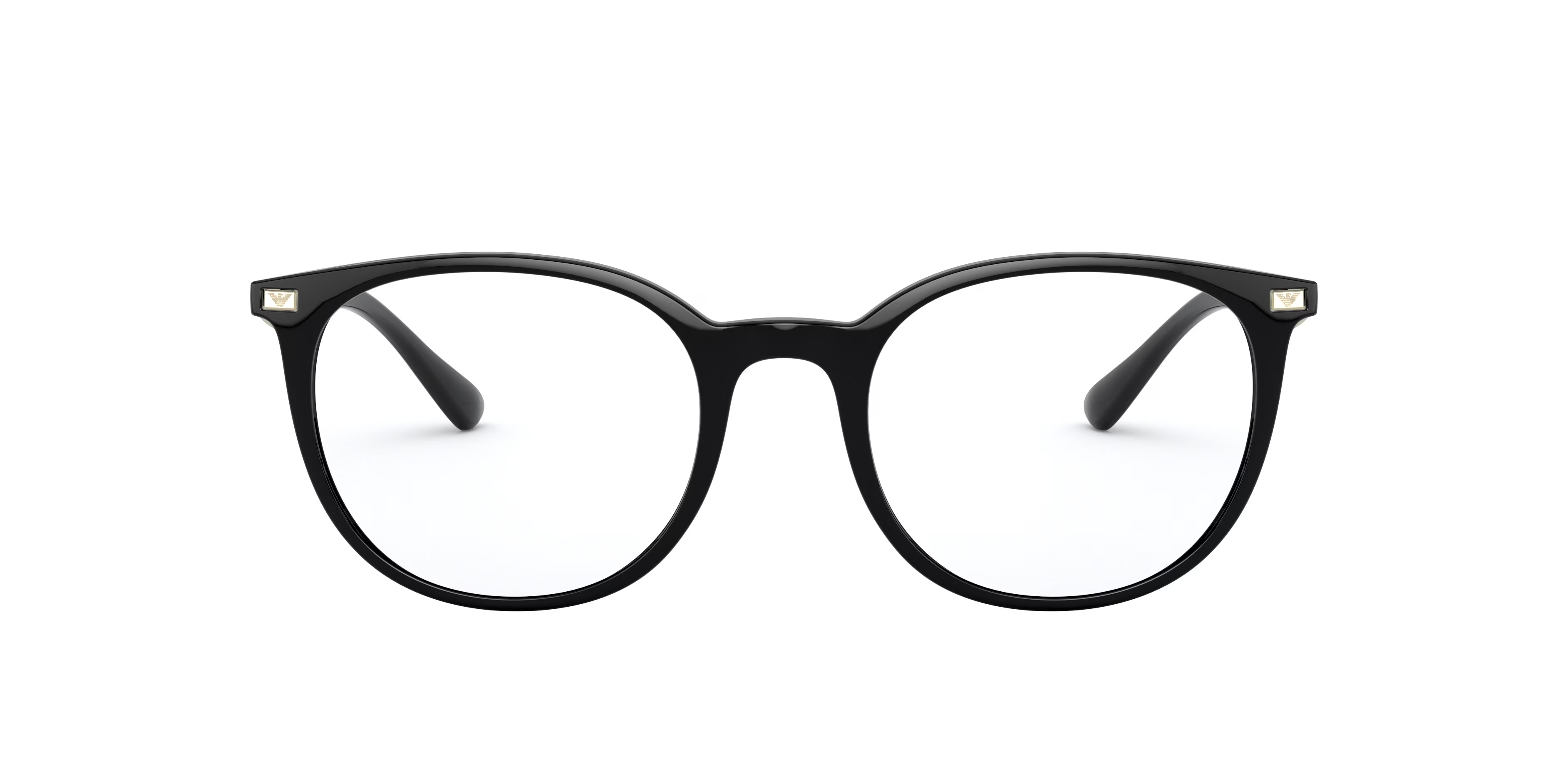 EA3168 - Phantos Shiny Black Frame Glasses For Women