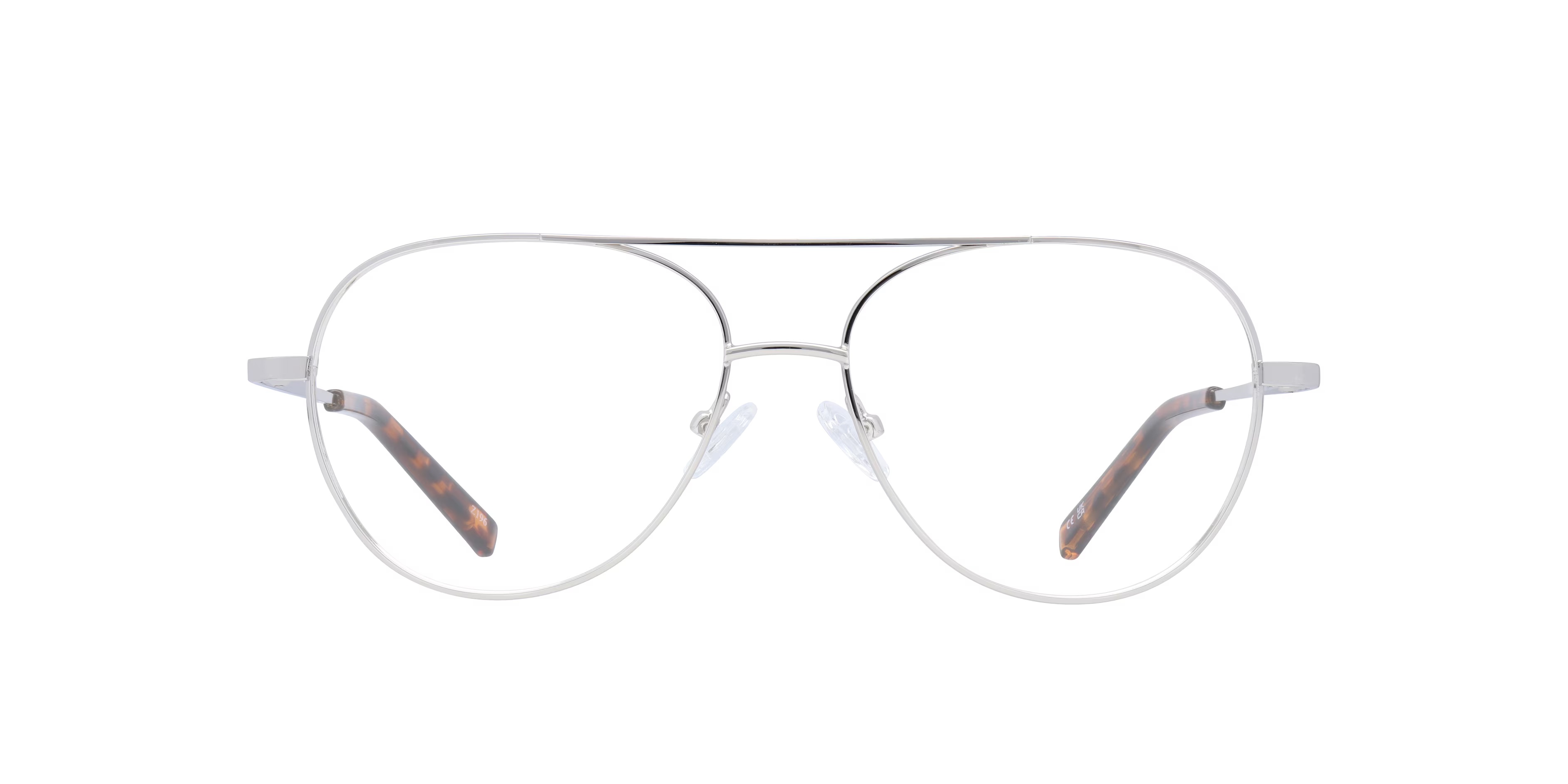 Gabriel Pilot Silver Full Rim Eyeglasses