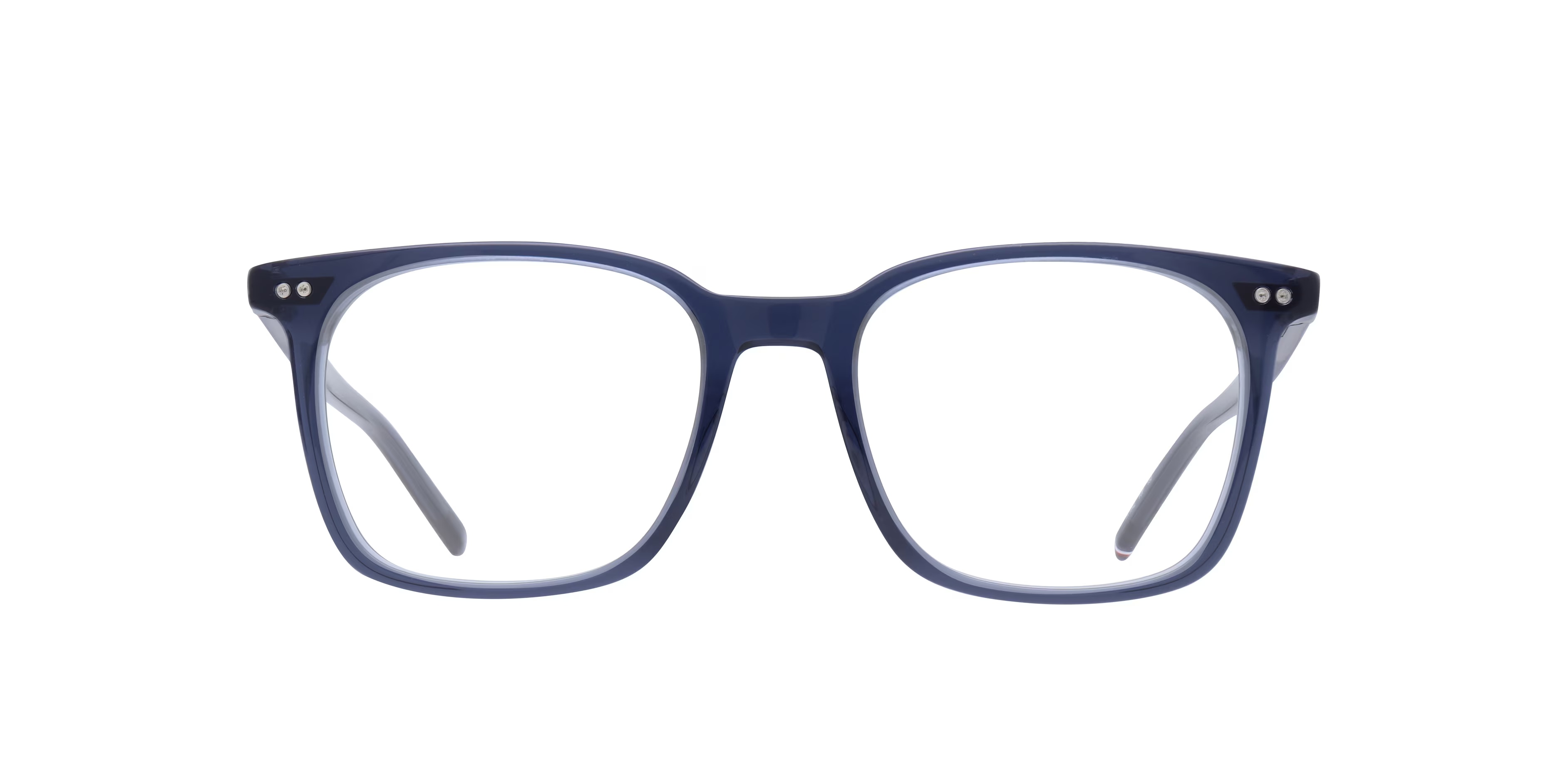 TH 1942 - Rectangle Blue Frame Glasses For Men 1 TH 1942 - Rectangle Blue Frame Glasses For Men