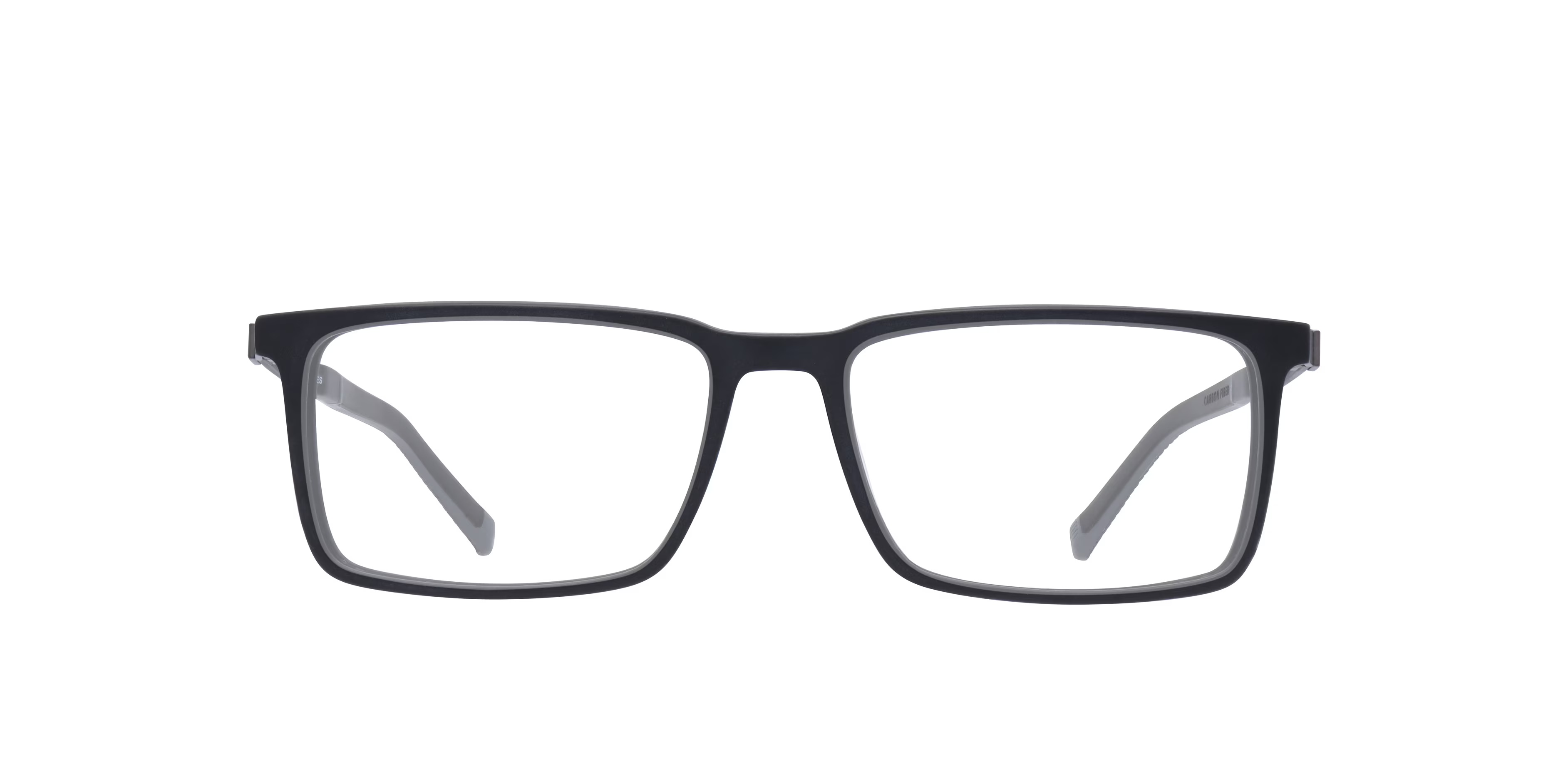TH 1947 - Rectangle Black Frame Glasses For Men