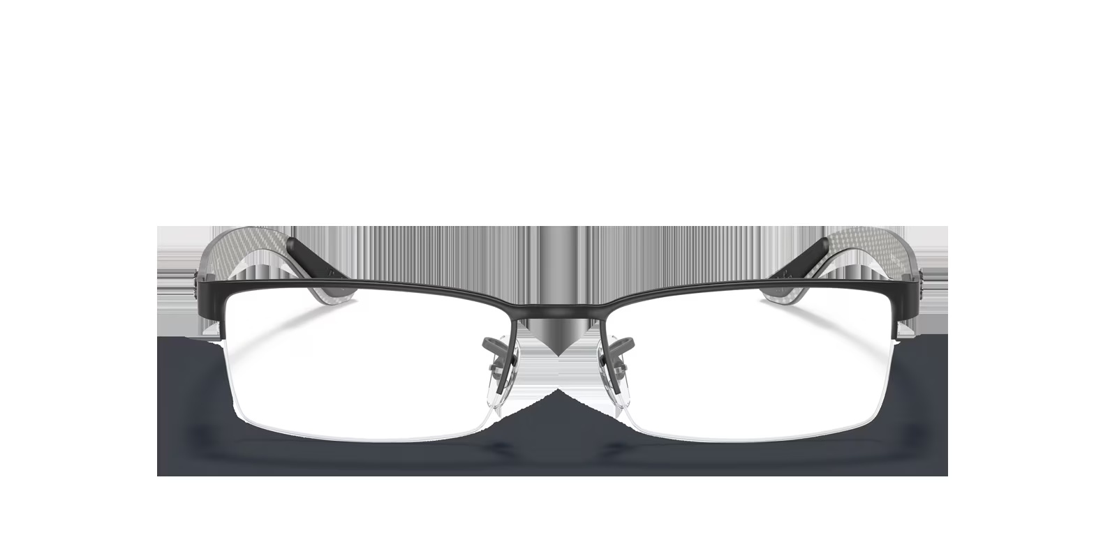 RB8412 - Rectangle Black Frame Eyeglasses