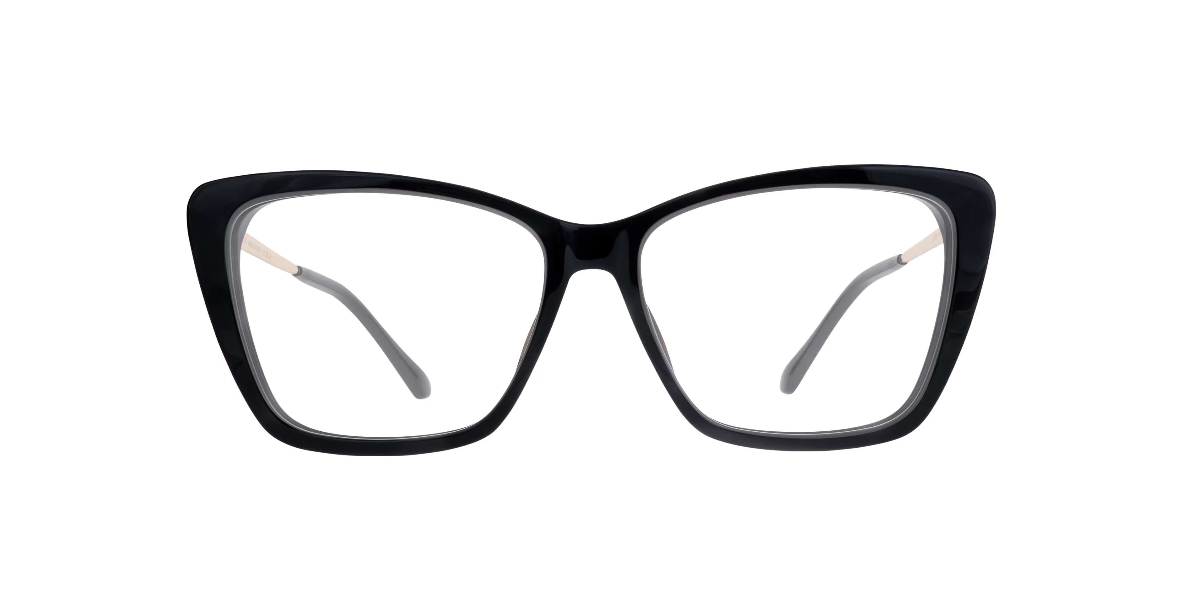 JC375 9M - Cat Eye Black Frame Glasses For Women