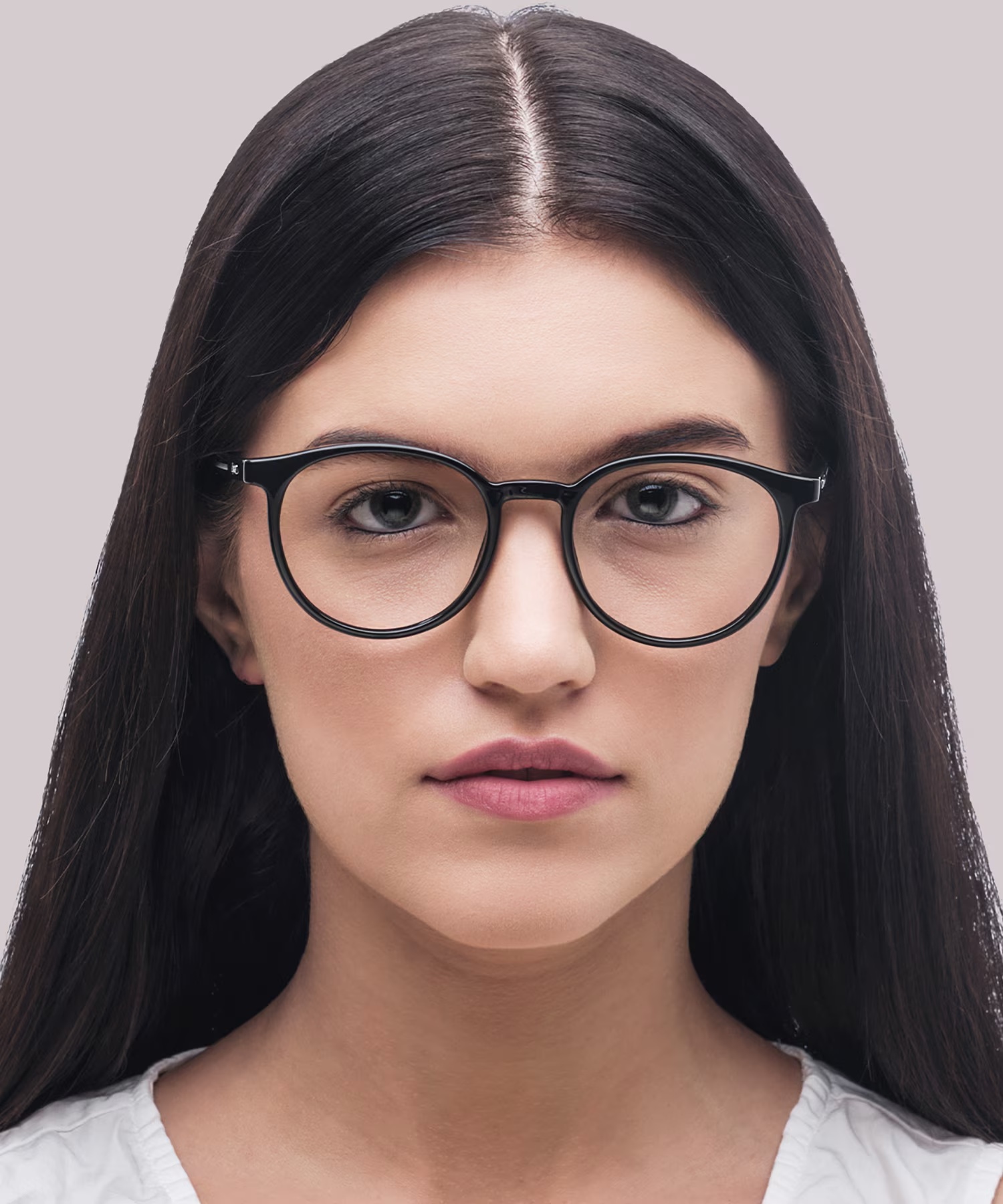 LV 5048 Phantos Black Shiny Full Rim Eyeglasses 2 LV 5048 Phantos Black Shiny Full Rim Eyeglasses