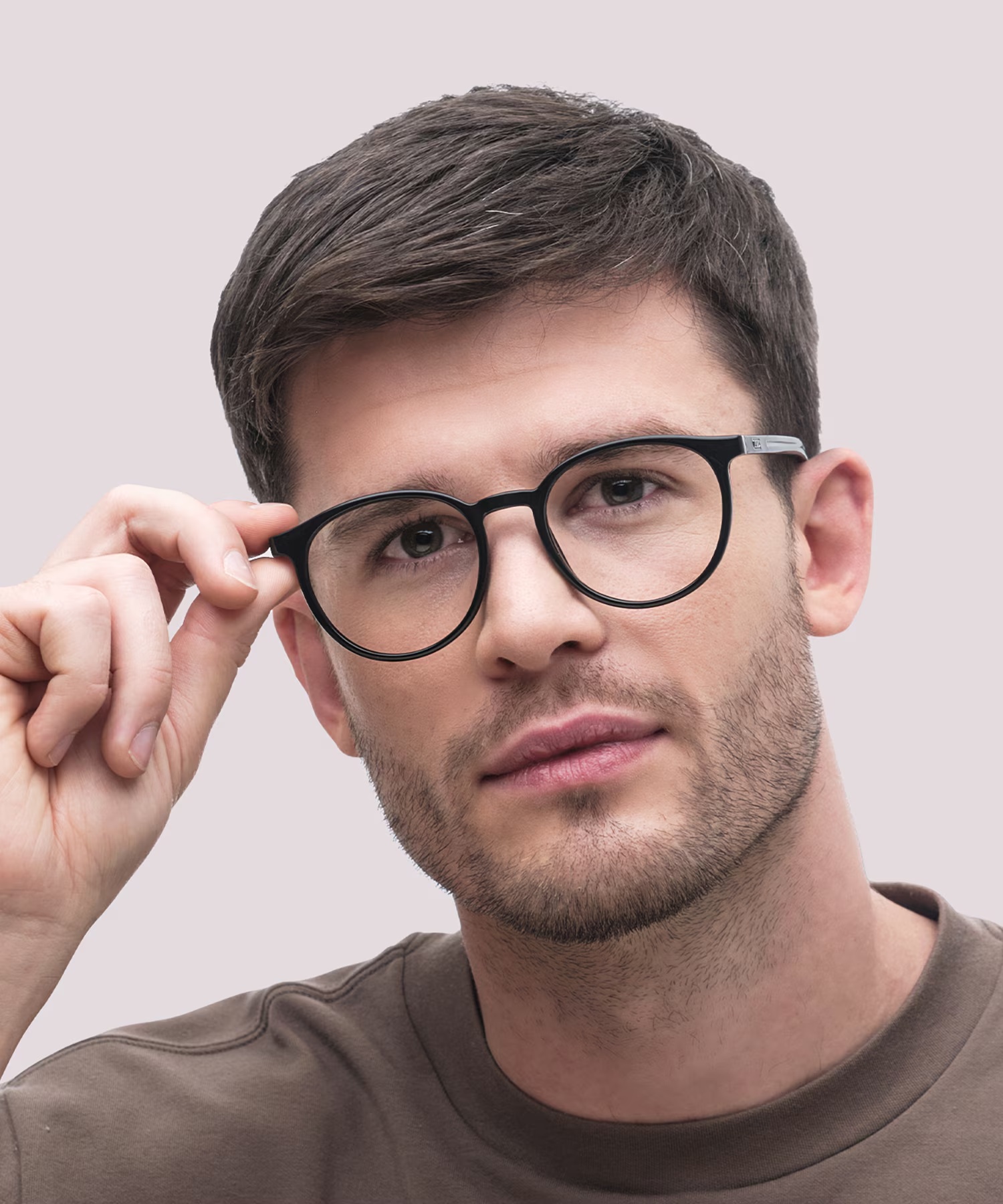 LV 5048 Phantos Black Shiny Full Rim Eyeglasses 4 LV 5048 Phantos Black Shiny Full Rim Eyeglasses