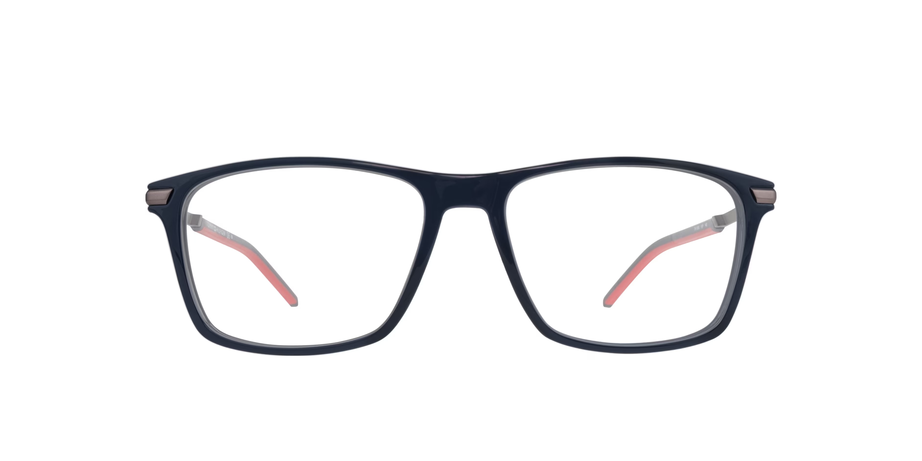 TH 1995 - Rectangle Blue Frame Glasses For Men