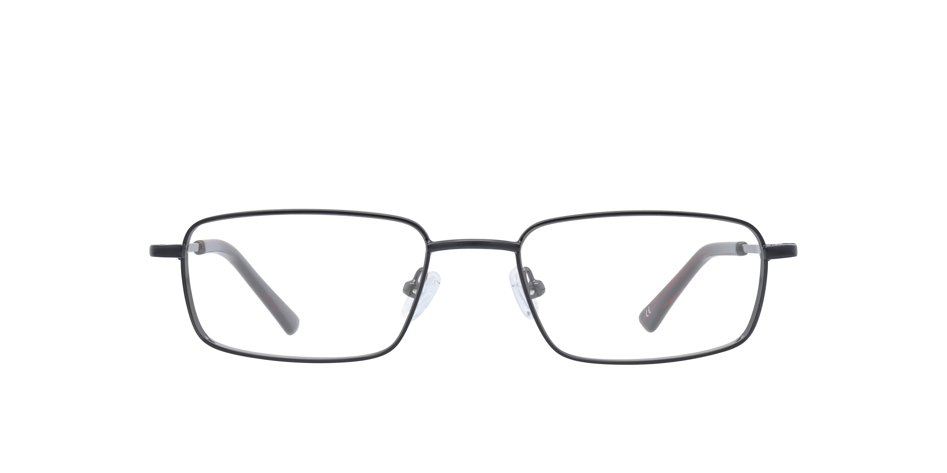 Ellis Rectangle Black Full Rim Eyeglasses