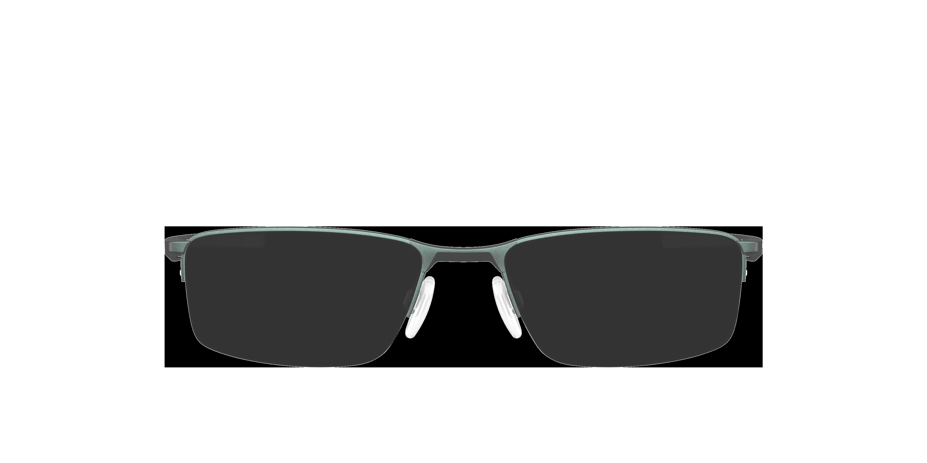 Socket 5.5 - Rectangle Dark Matte Silver & Blue Colorshift Frame Glasses For Men 7 Socket 5.5 - Rectangle Dark Matte Silver & Blue Colorshift Frame Glasses For Men