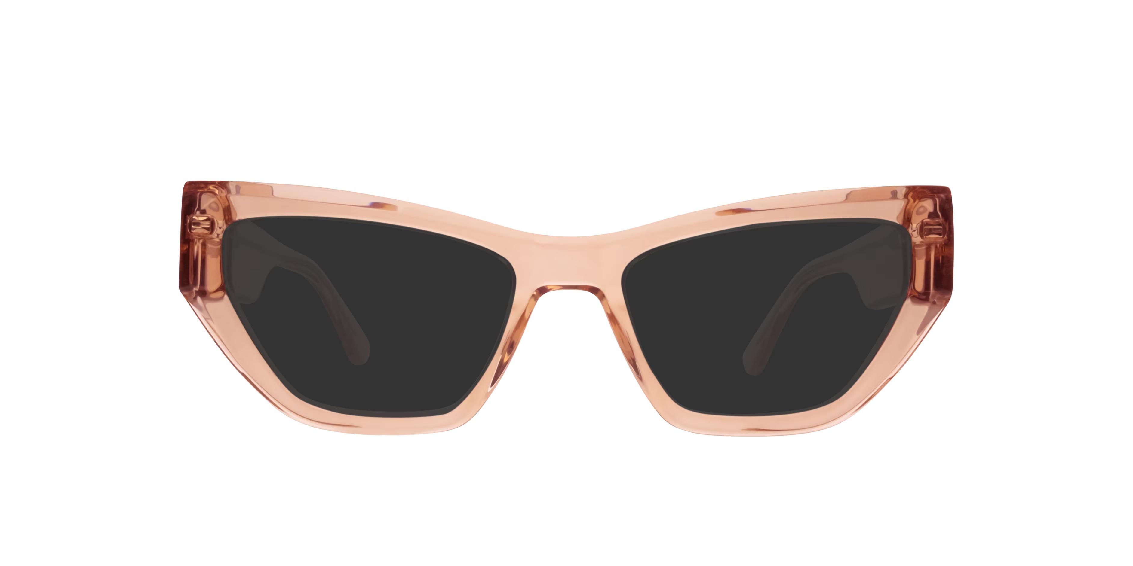 Harmony Cat Eye Crystal Peach Glasses for Women 7 Harmony Cat Eye Crystal Peach Glasses for Women