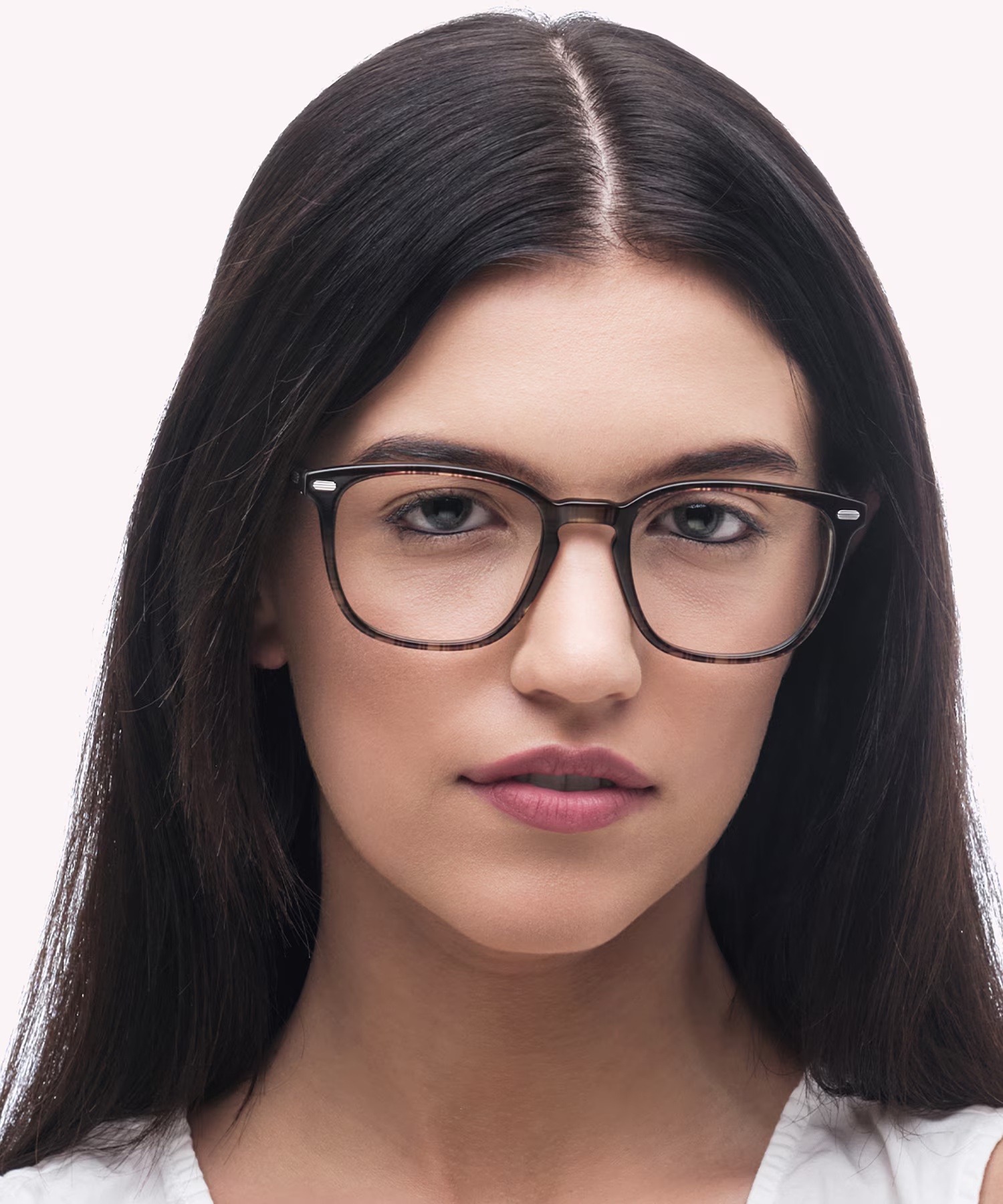 Harlesden Square Crystal Brown Tartan Full Rim Eyeglasses 2 Harlesden Square Crystal Brown Tartan Full Rim Eyeglasses