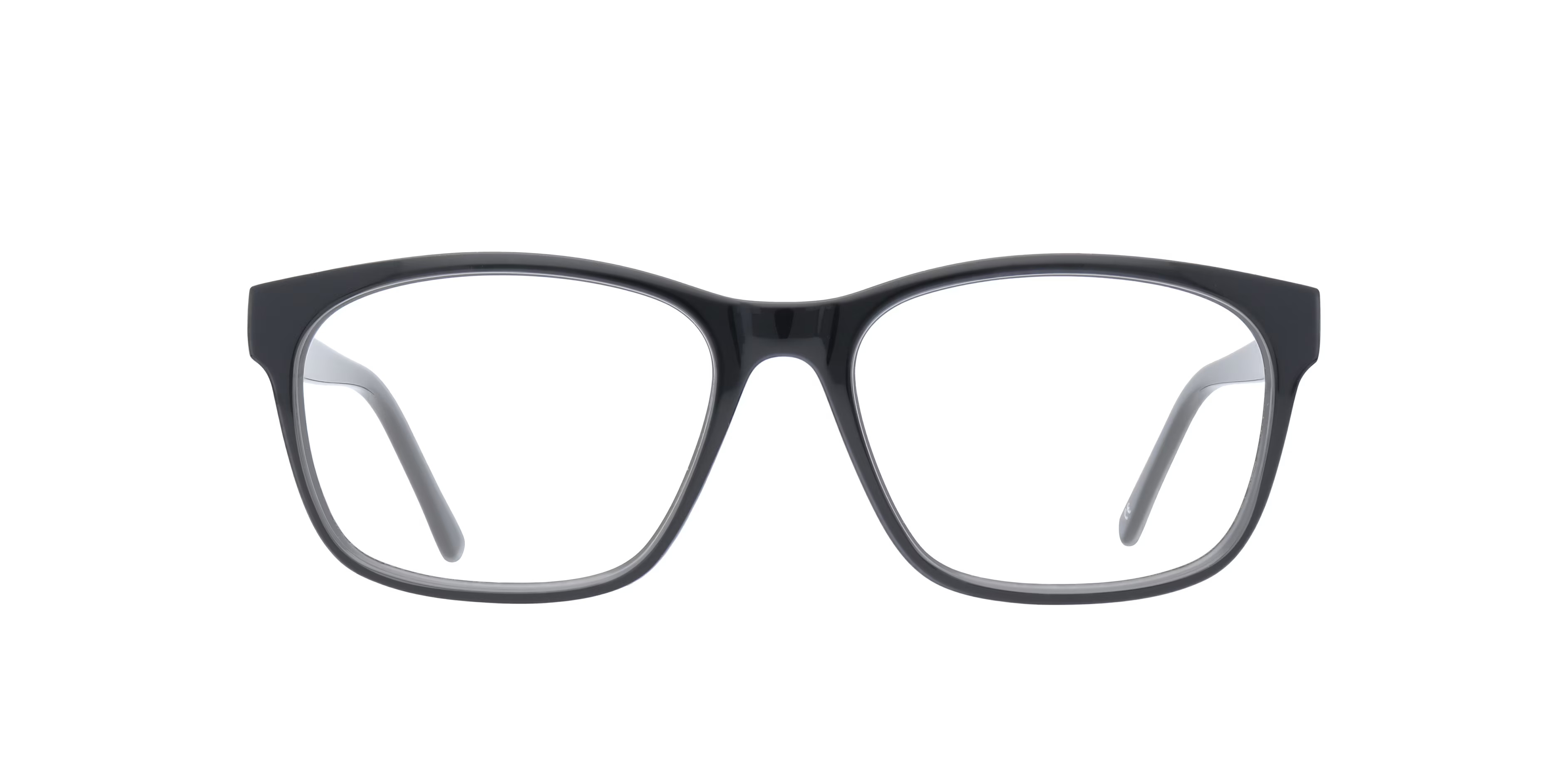 Aero Rectangle Black Full Rim Eyeglasses