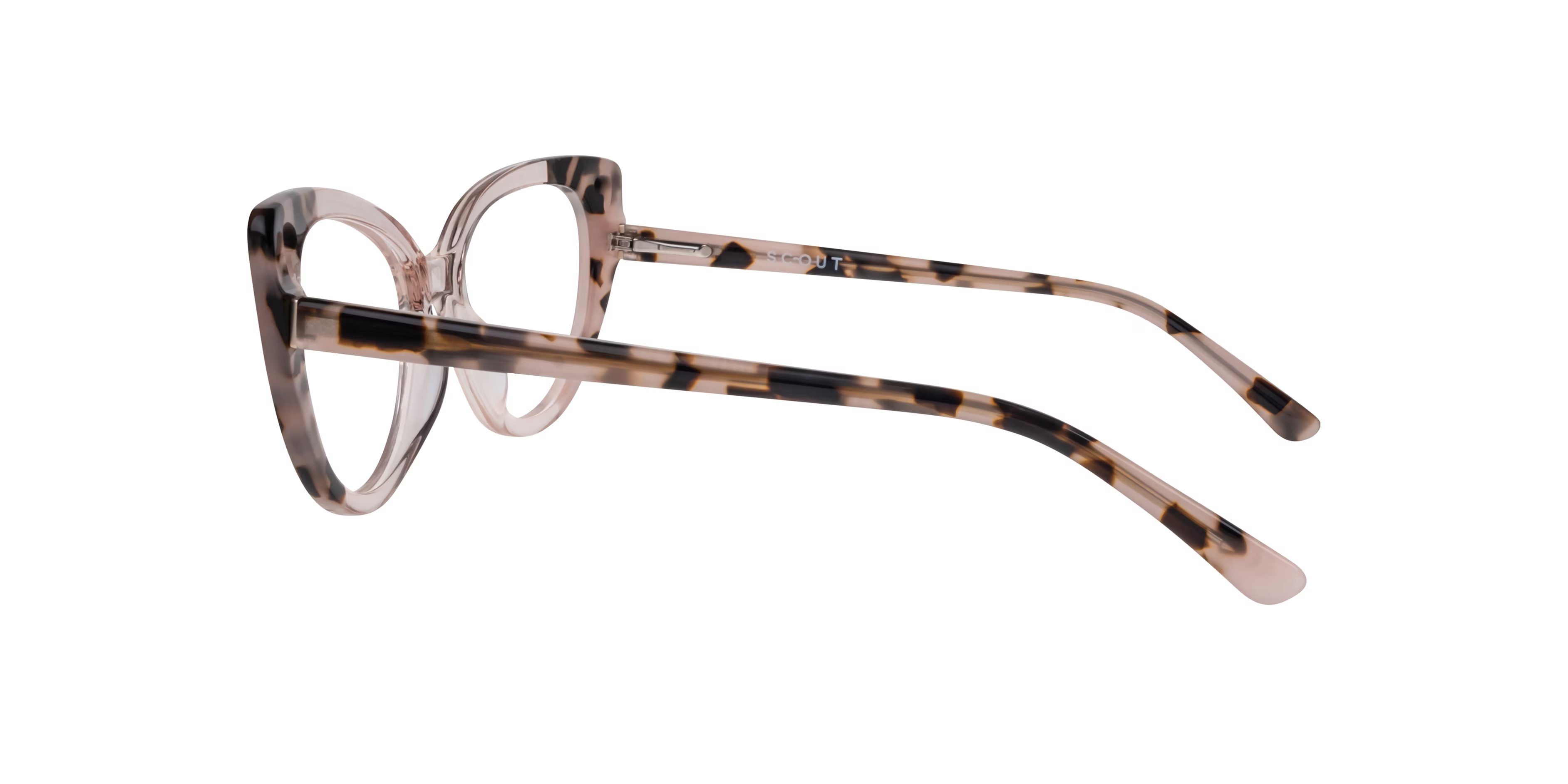 Holly Cat Eye Nude & Havana Glasses for Women 5 Holly Cat Eye Nude & Havana Glasses for Women