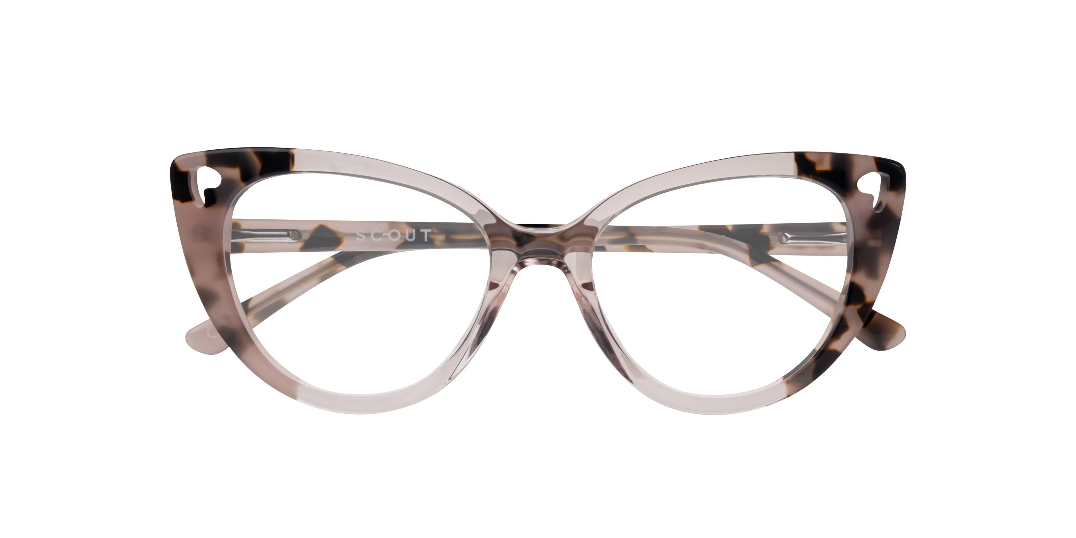 Holly Cat Eye Nude & Havana Glasses for Women 6 Holly Cat Eye Nude & Havana Glasses for Women