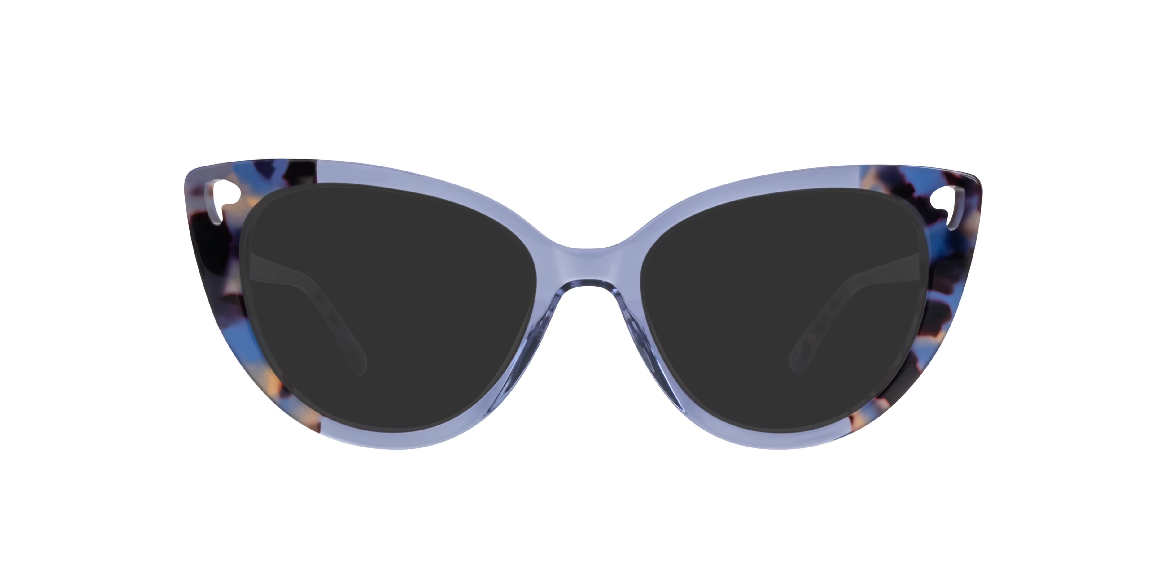 Holly Cat Eye Blue & Havana Glasses for Women 7 Holly Cat Eye Blue & Havana Glasses for Women