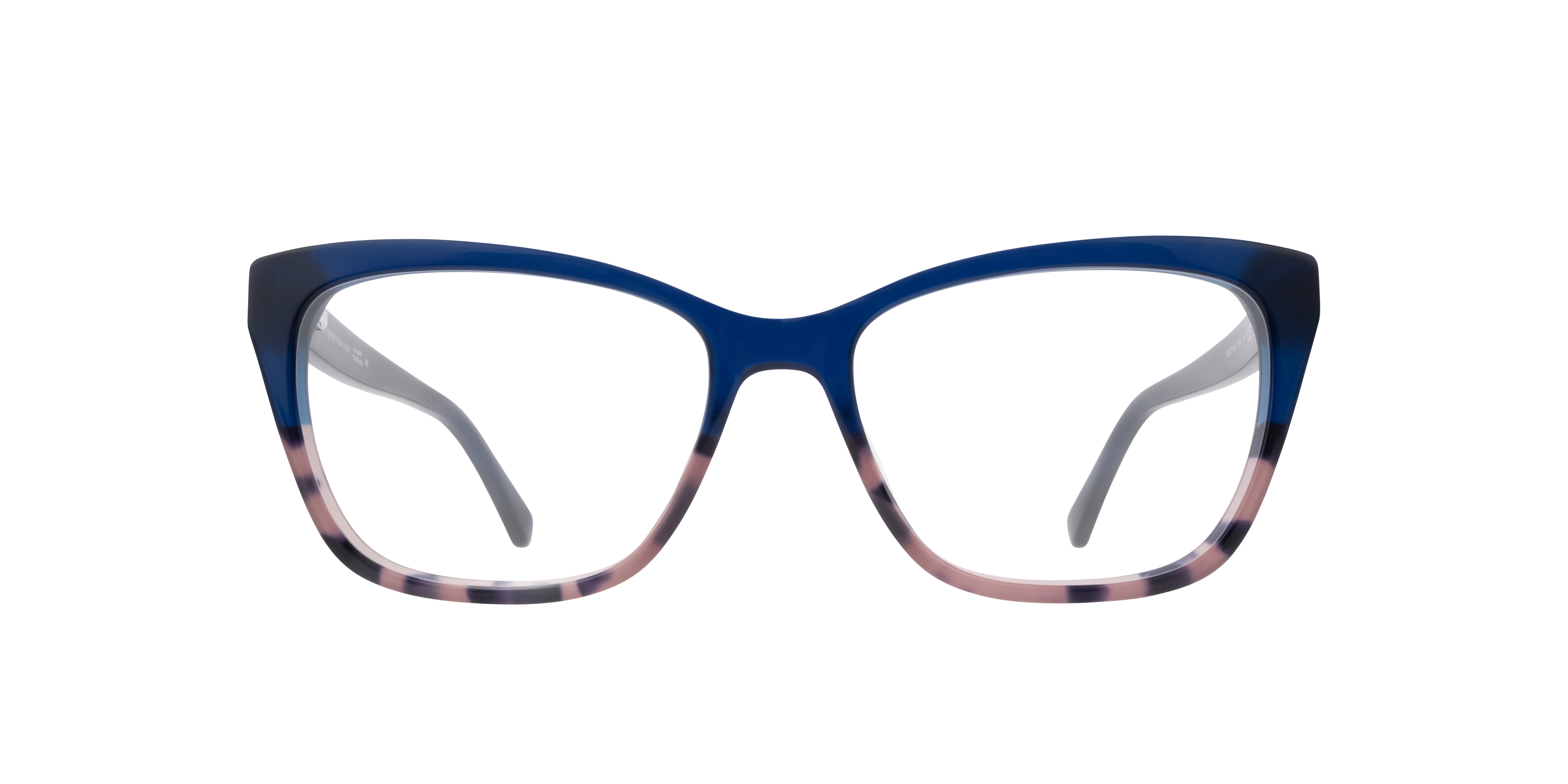 Celestine - Rectangle Blue Frame Glasses For Women