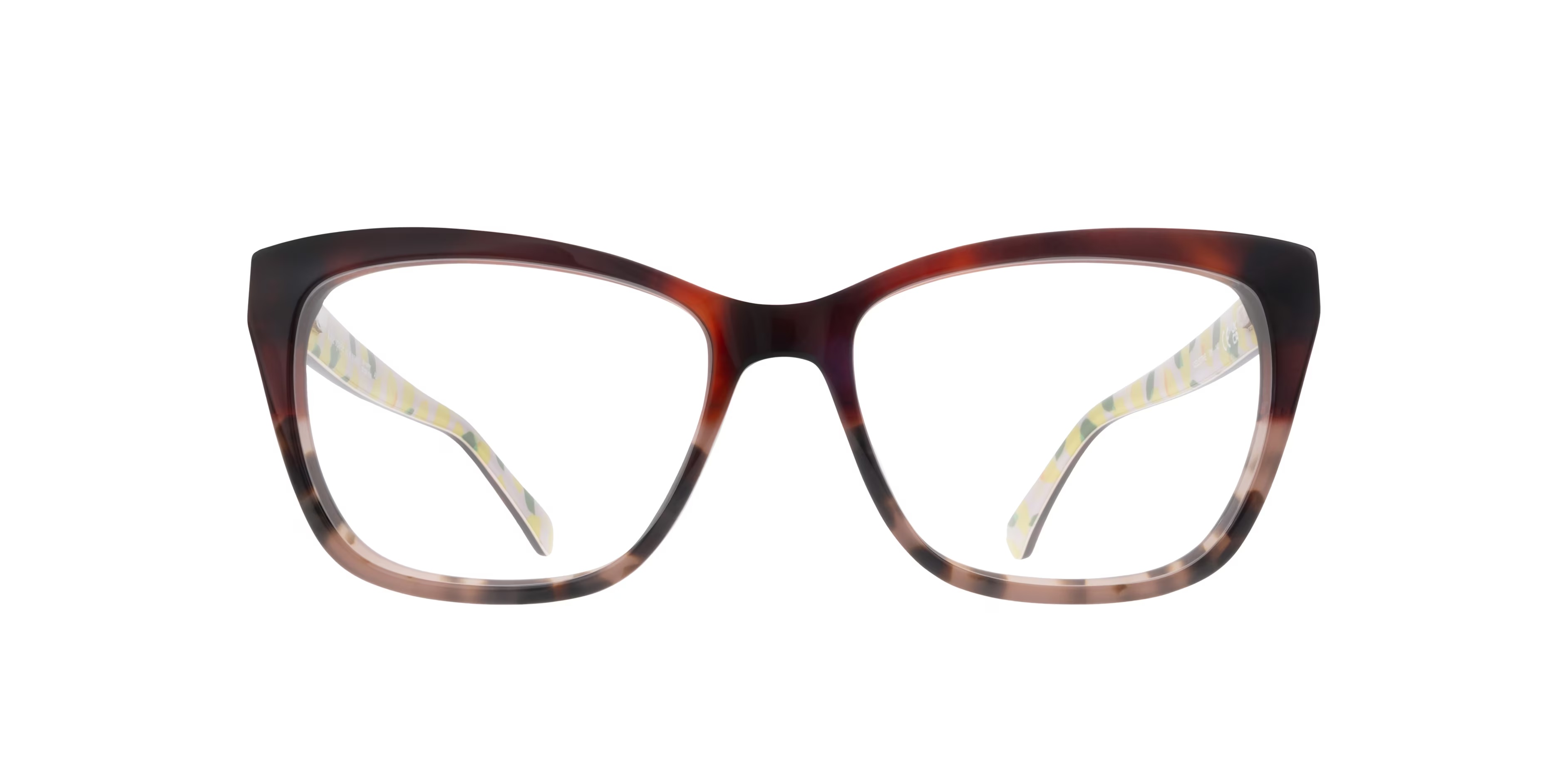 Celestine - Rectangle Tortoise Frame Glasses For Women