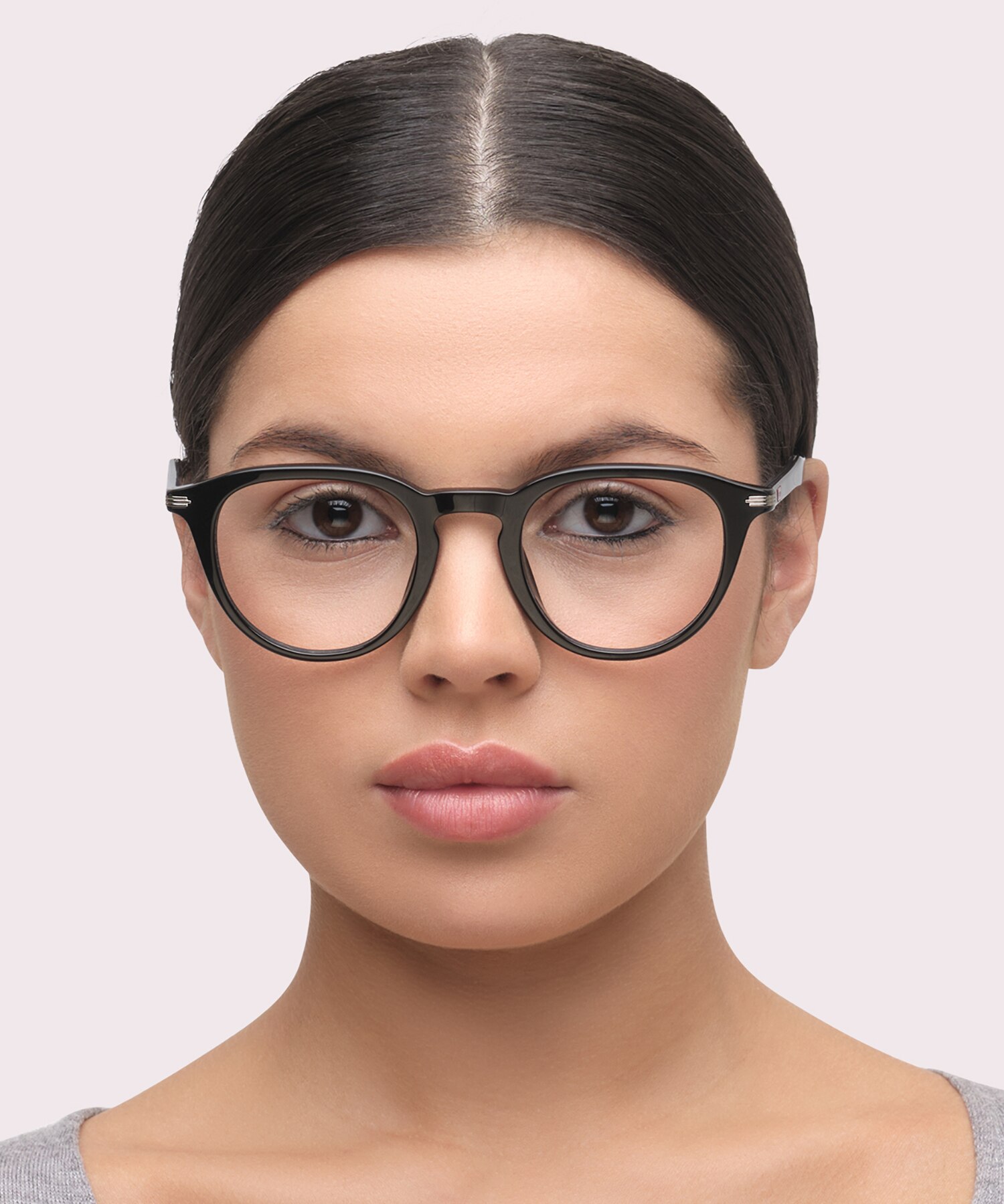 LV 5040 Phantos Black Full Rim Eyeglasses 2 LV 5040 Phantos Black Full Rim Eyeglasses