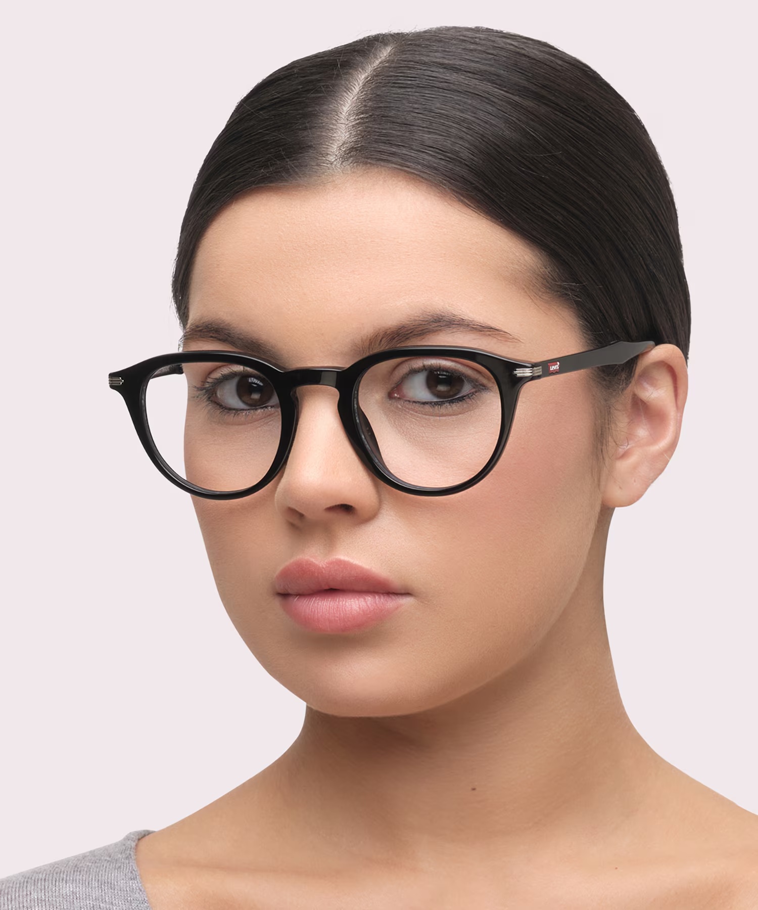 LV 5040 Phantos Black Full Rim Eyeglasses 3 LV 5040 Phantos Black Full Rim Eyeglasses